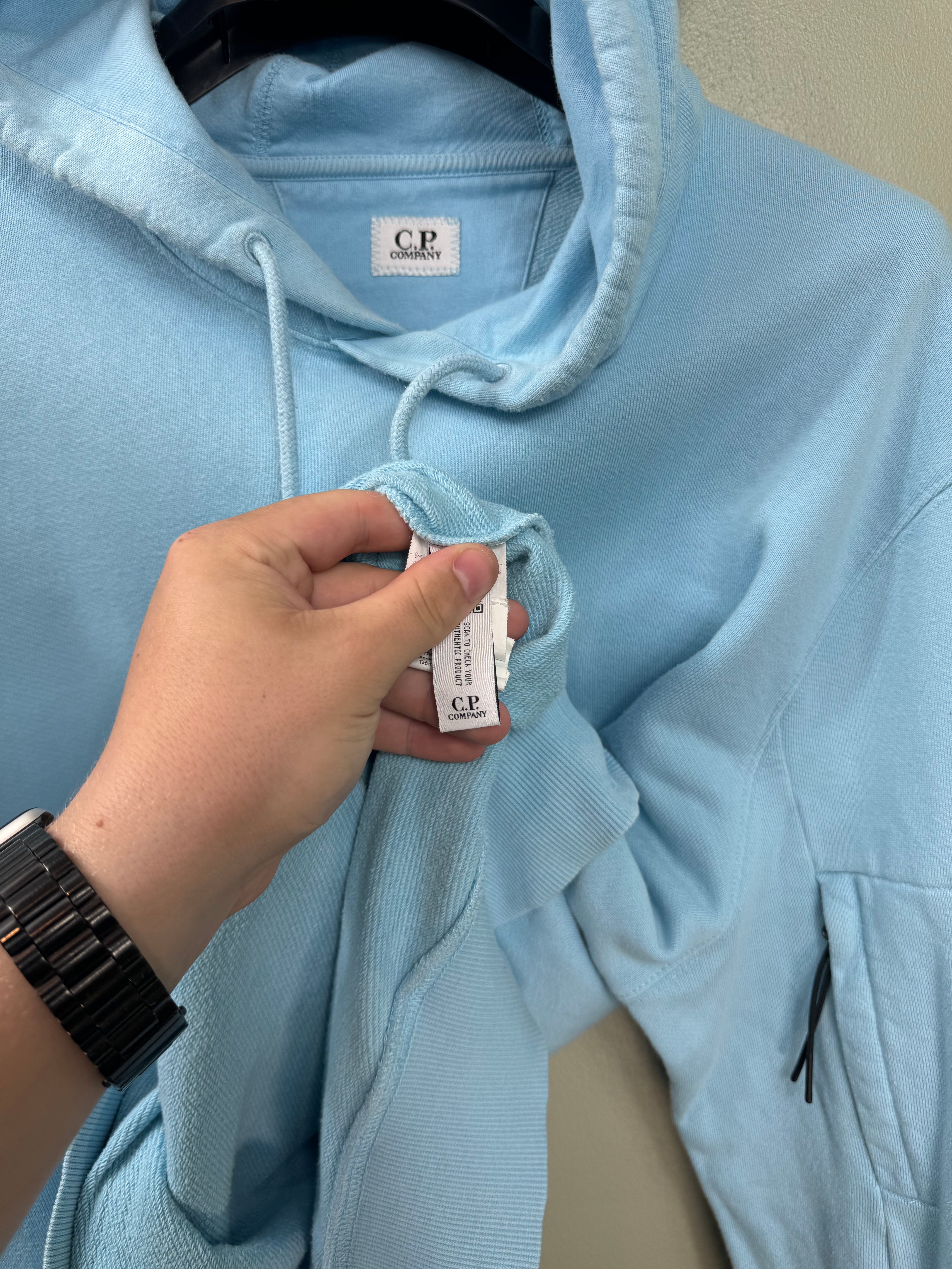 CP Company Baby Blue Hoodie