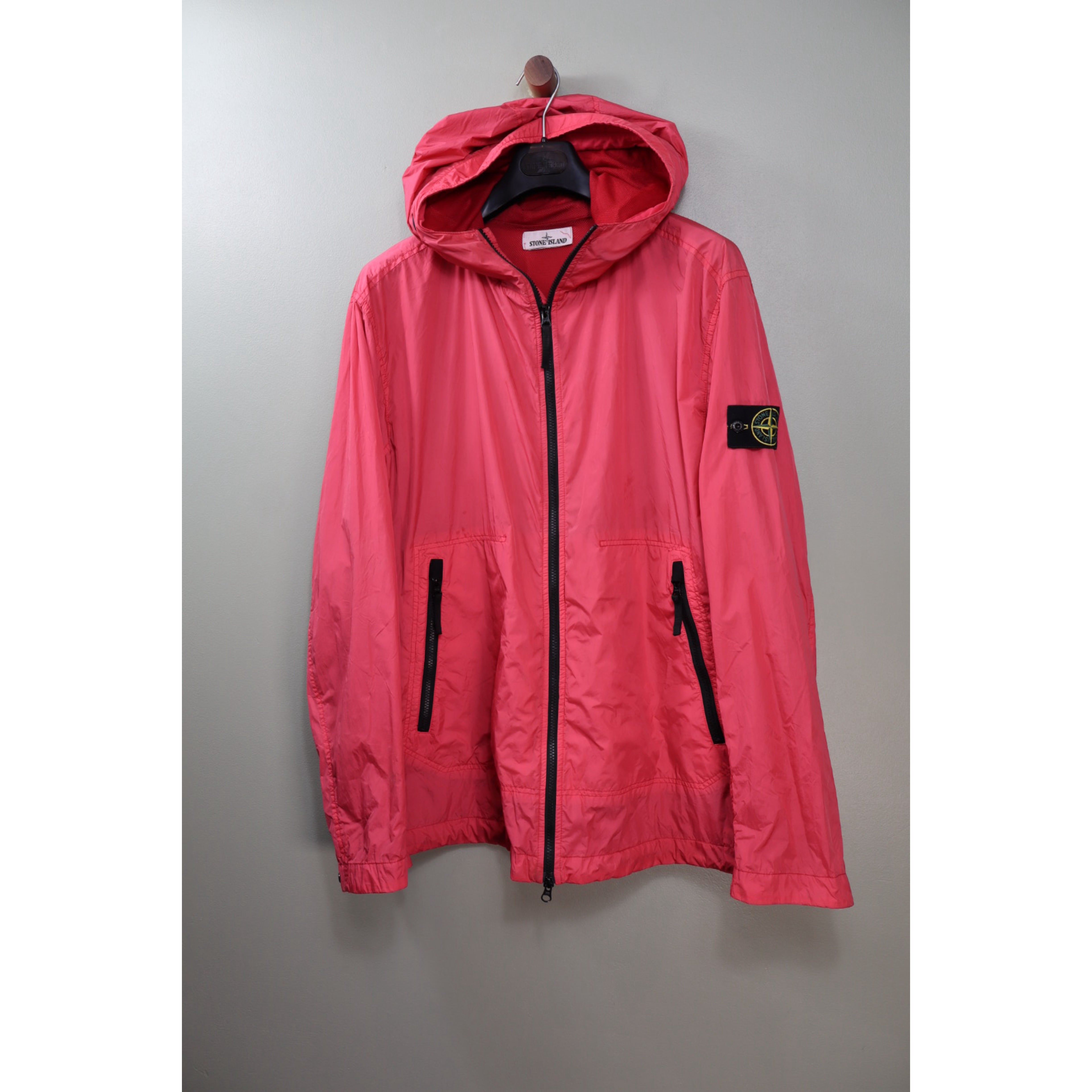 Stone Island Pink Crinkle Reps Jacket