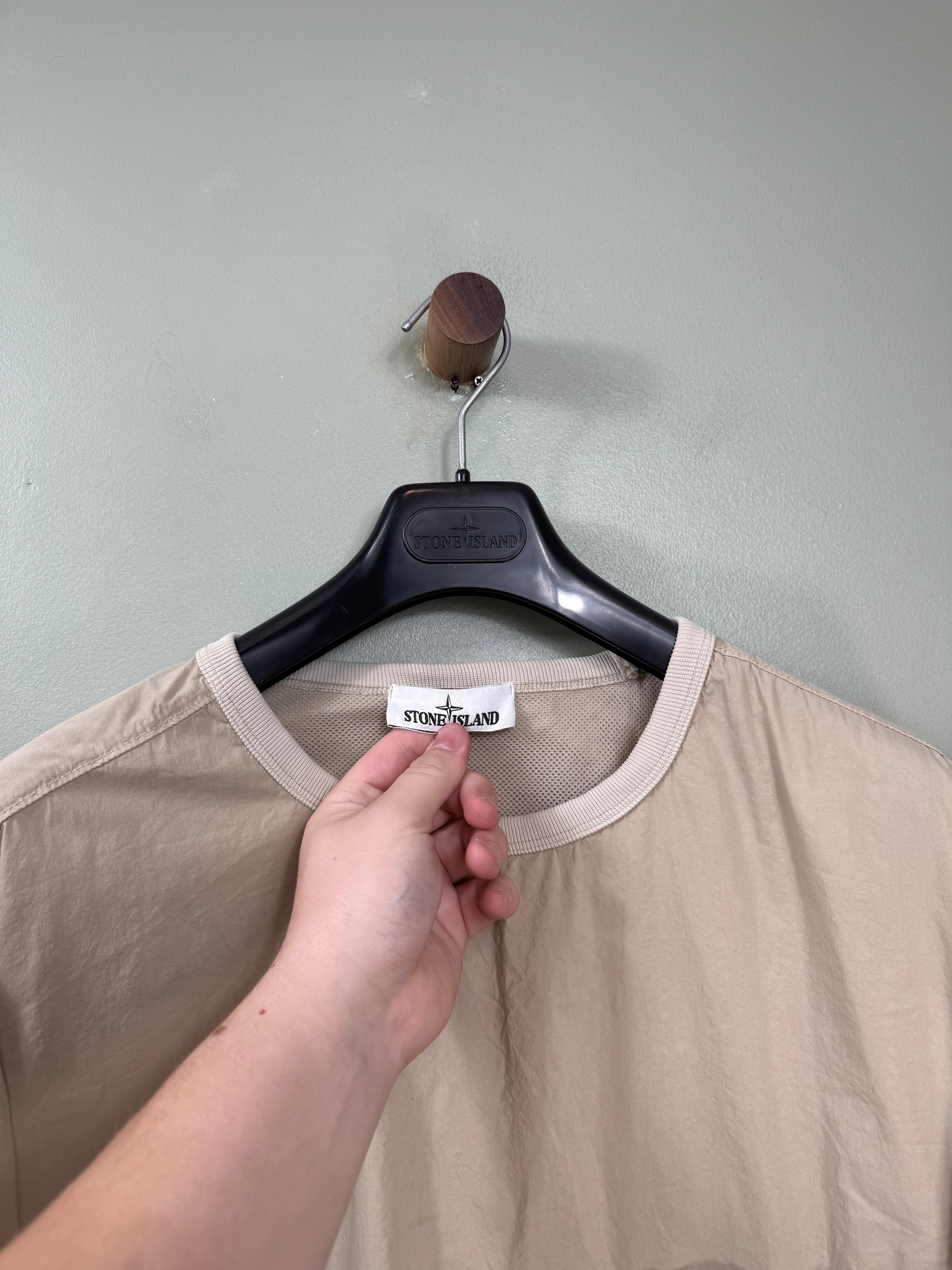 Stone Island Beige Smock Jumper
