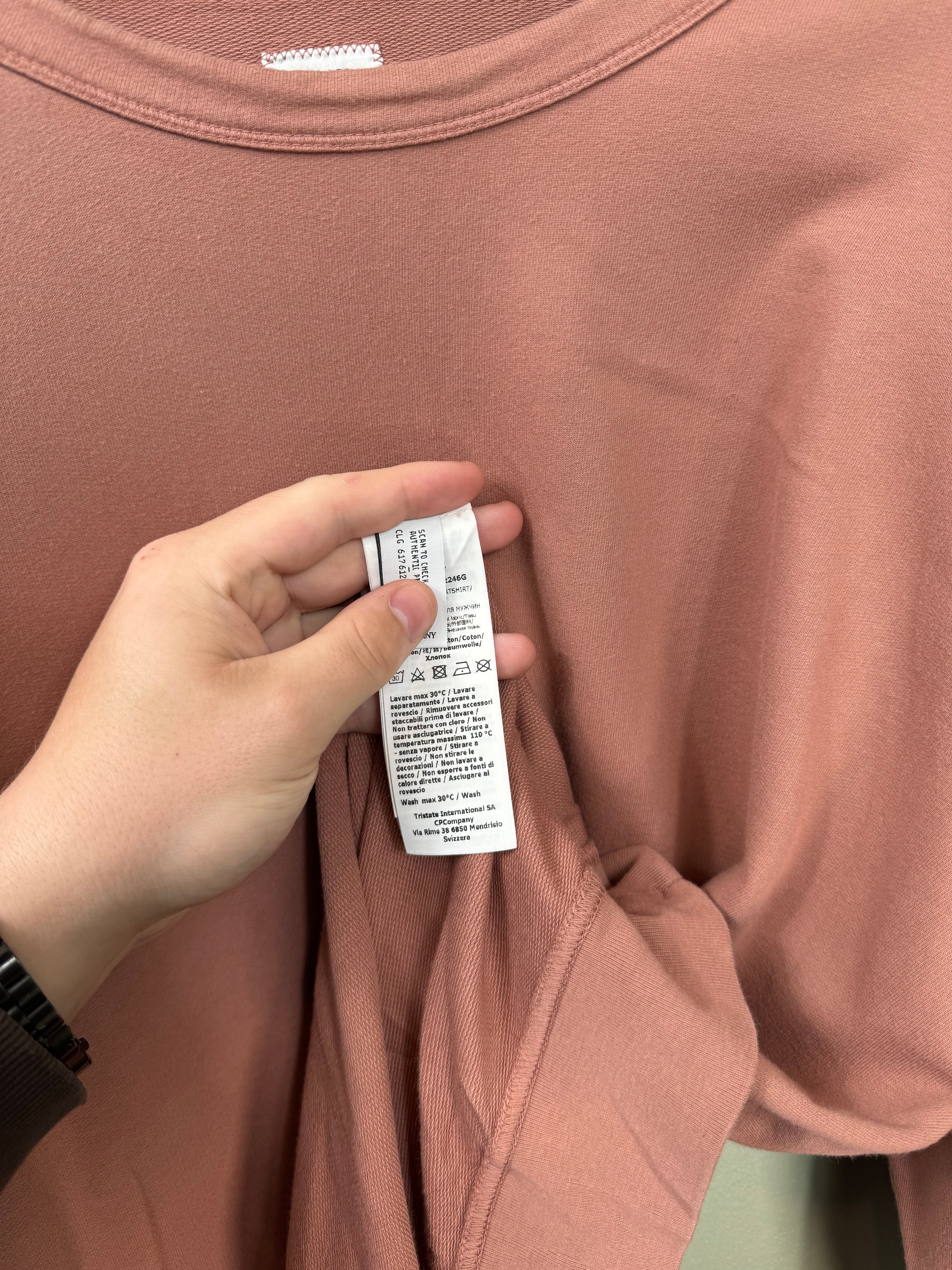 CP Company Rose Quartz Jumper