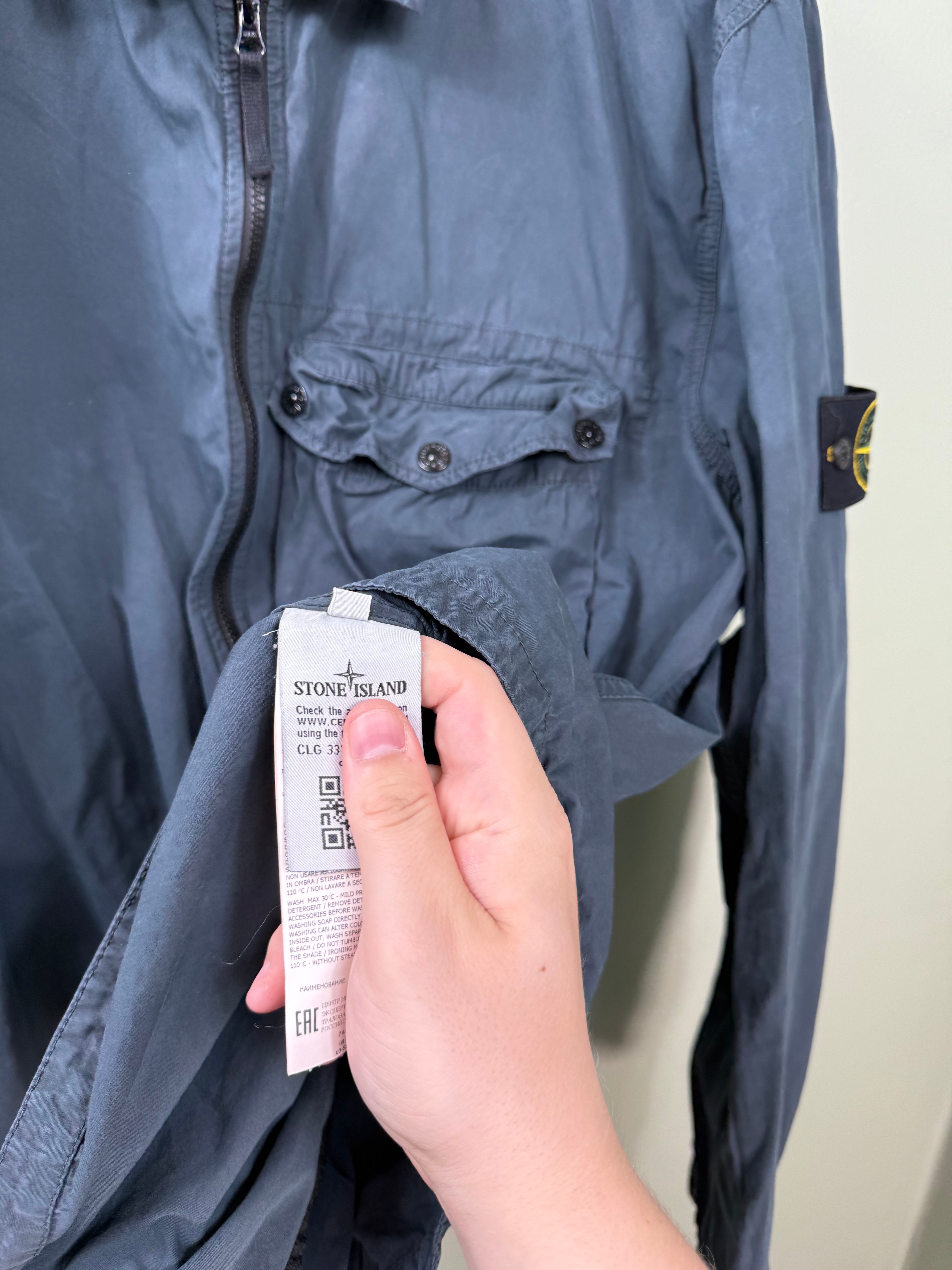 Stone Island Slate Grey Overshirt