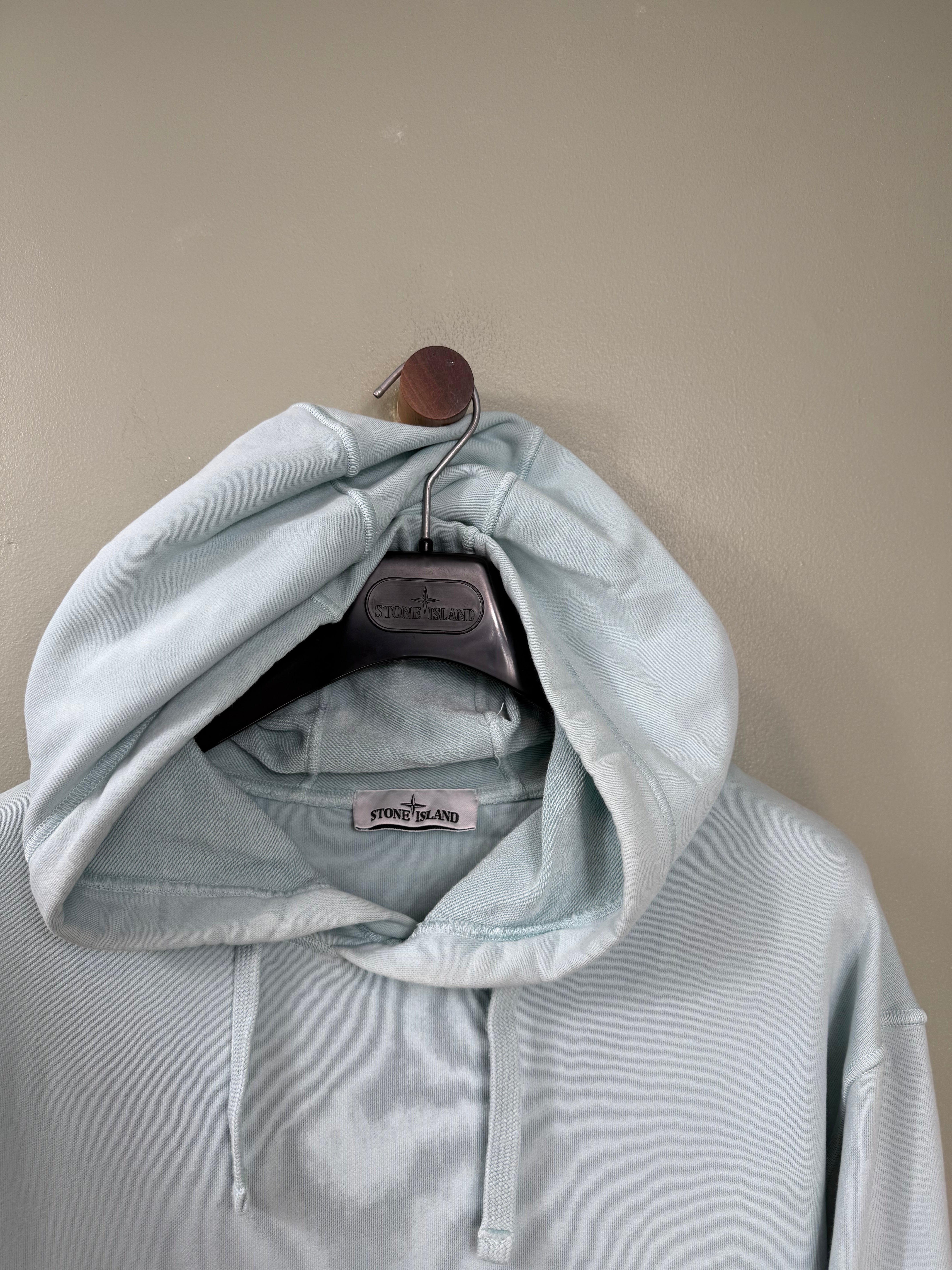 Stone Island Baby Blue Hoodie