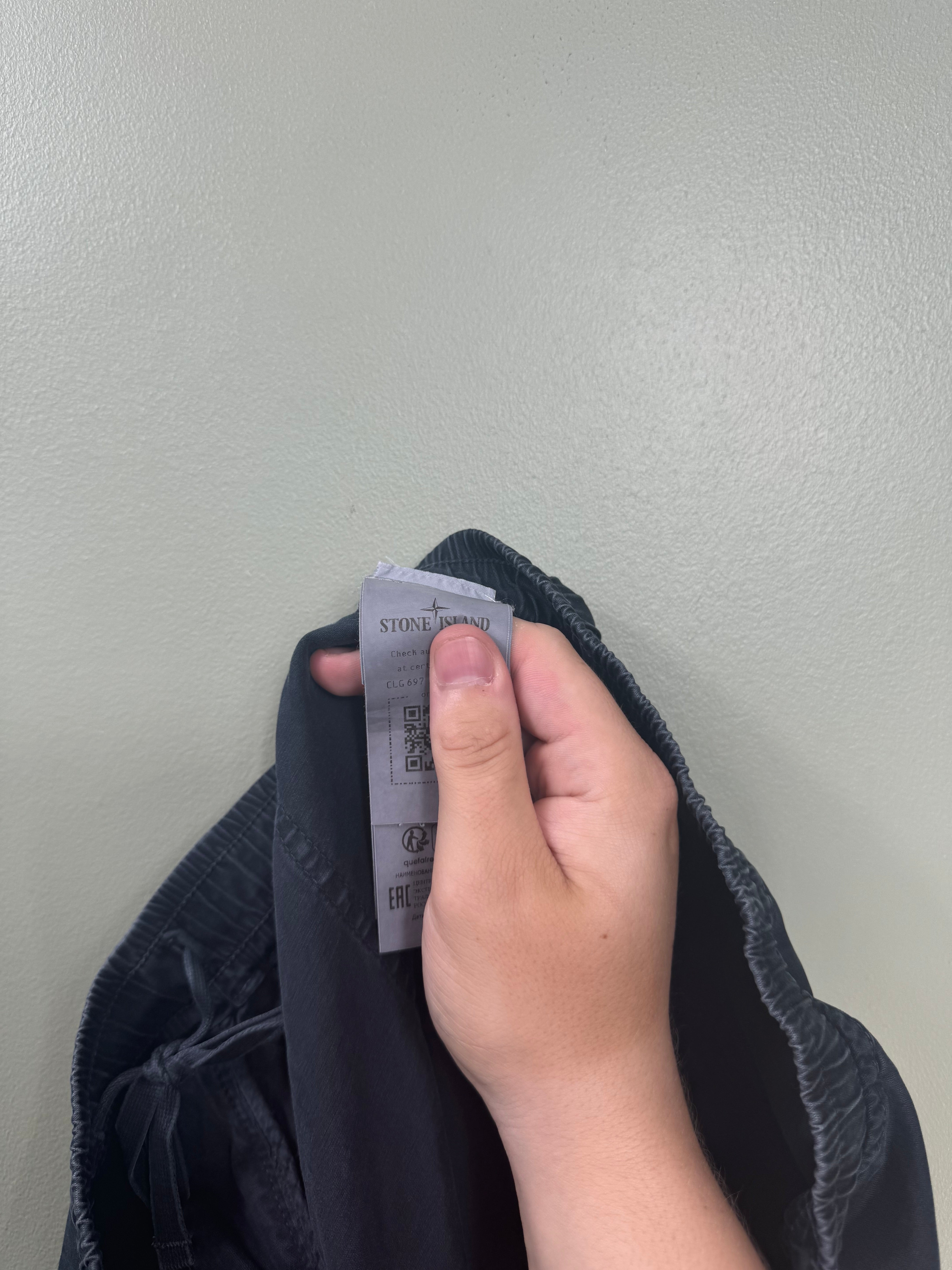 Stone Island Navy CO Cargo Shorts
