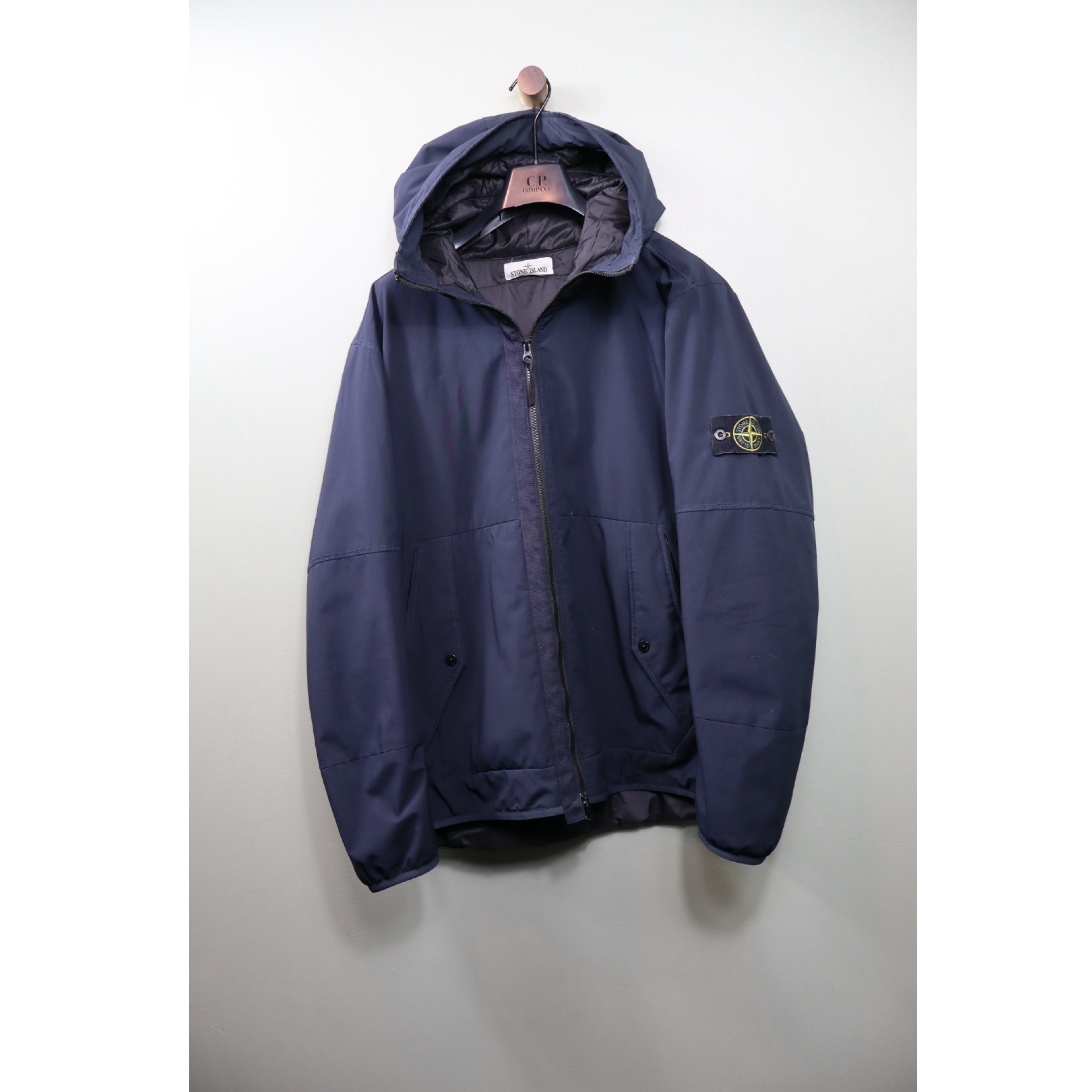 Stone Island Navy Soft Shell Jacket