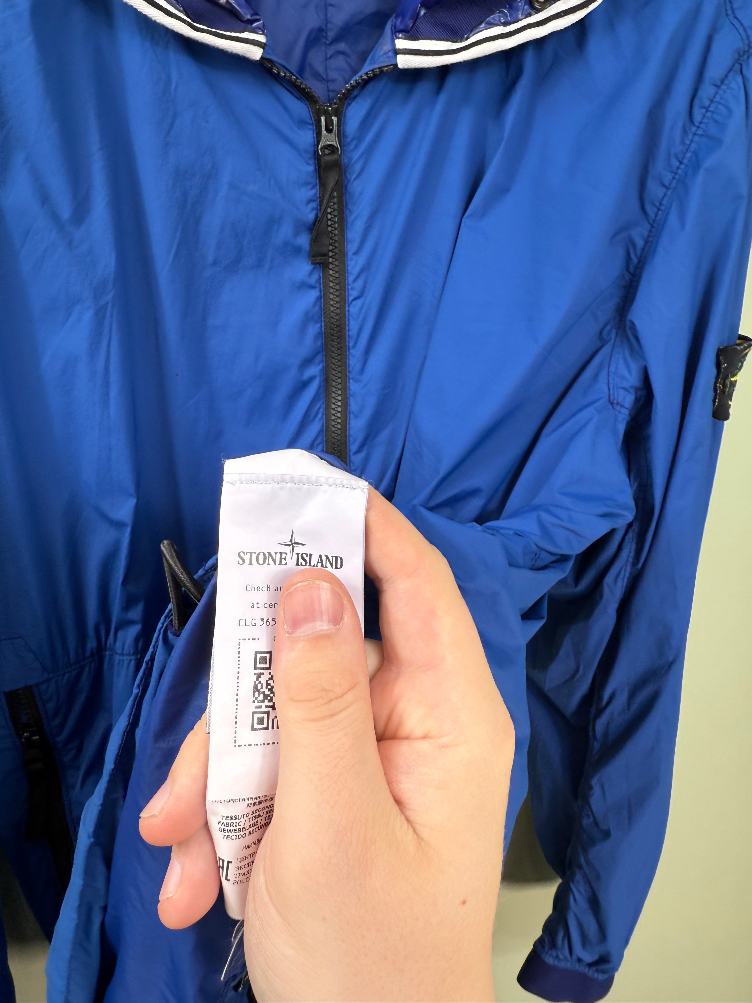 Stone Island Blue Skin Touch Jacket