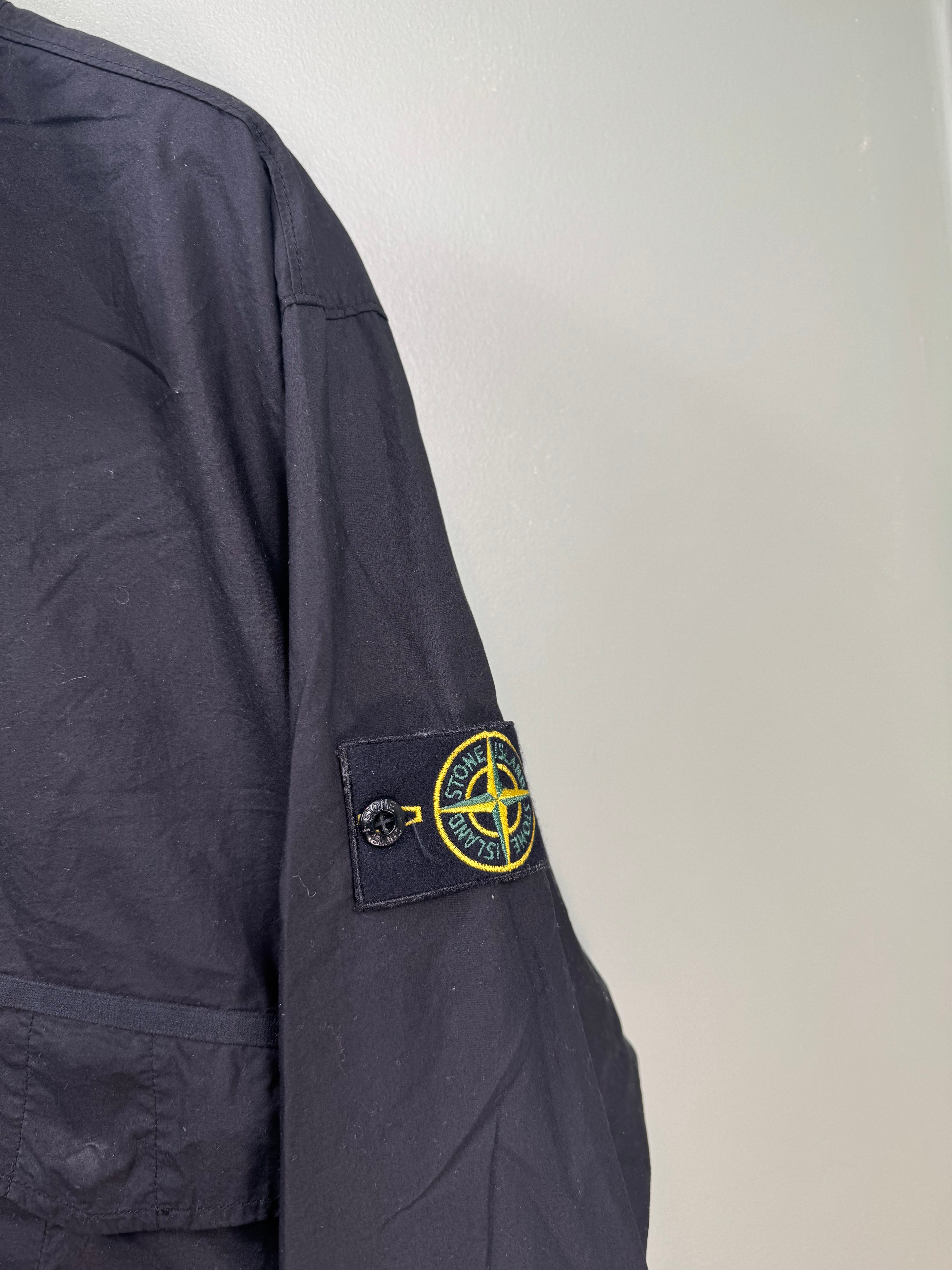 Stone Island Black Smock Overshirt