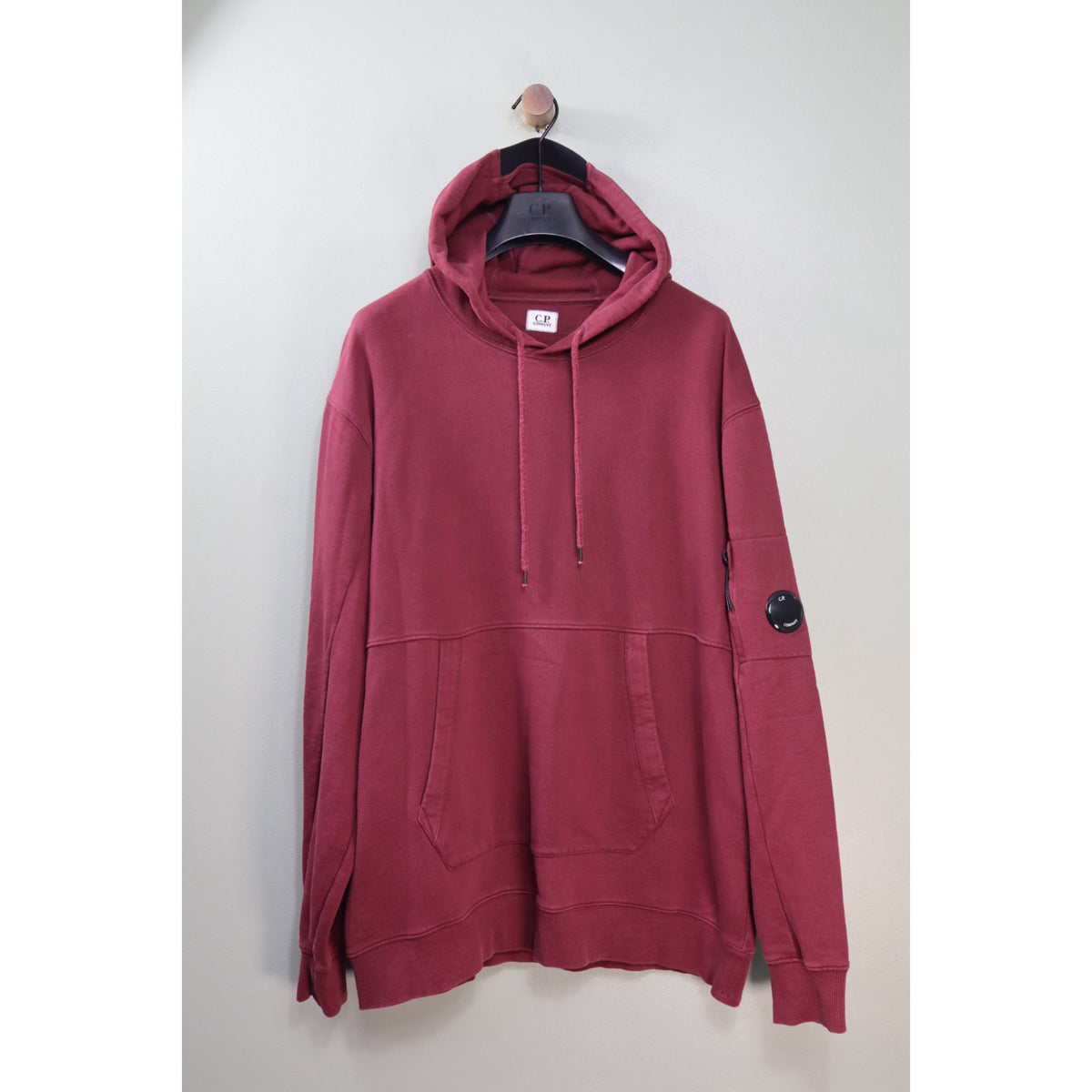 C.P. Company Burgundy Hoodie