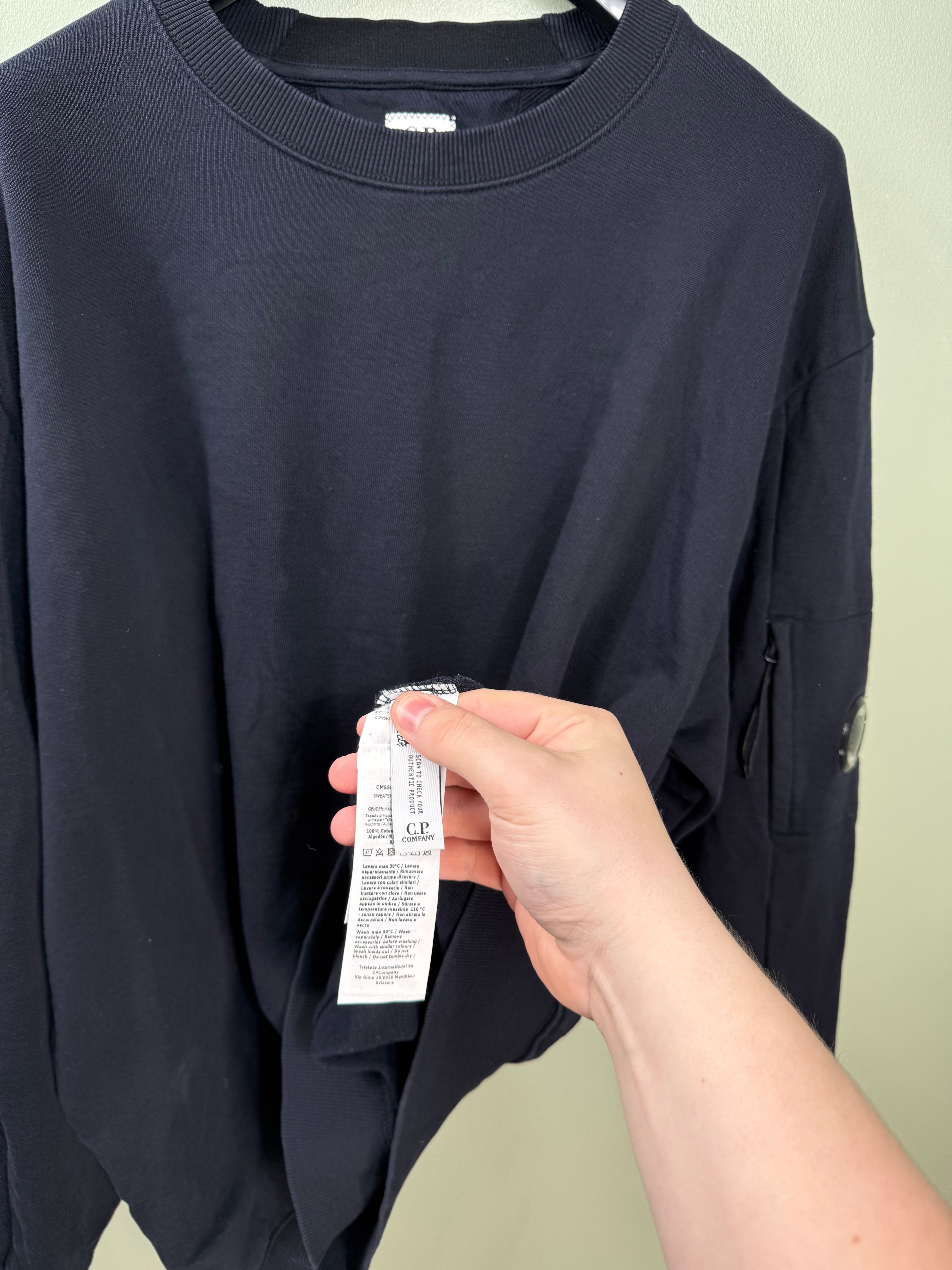 C.P. Company Navy Jumper