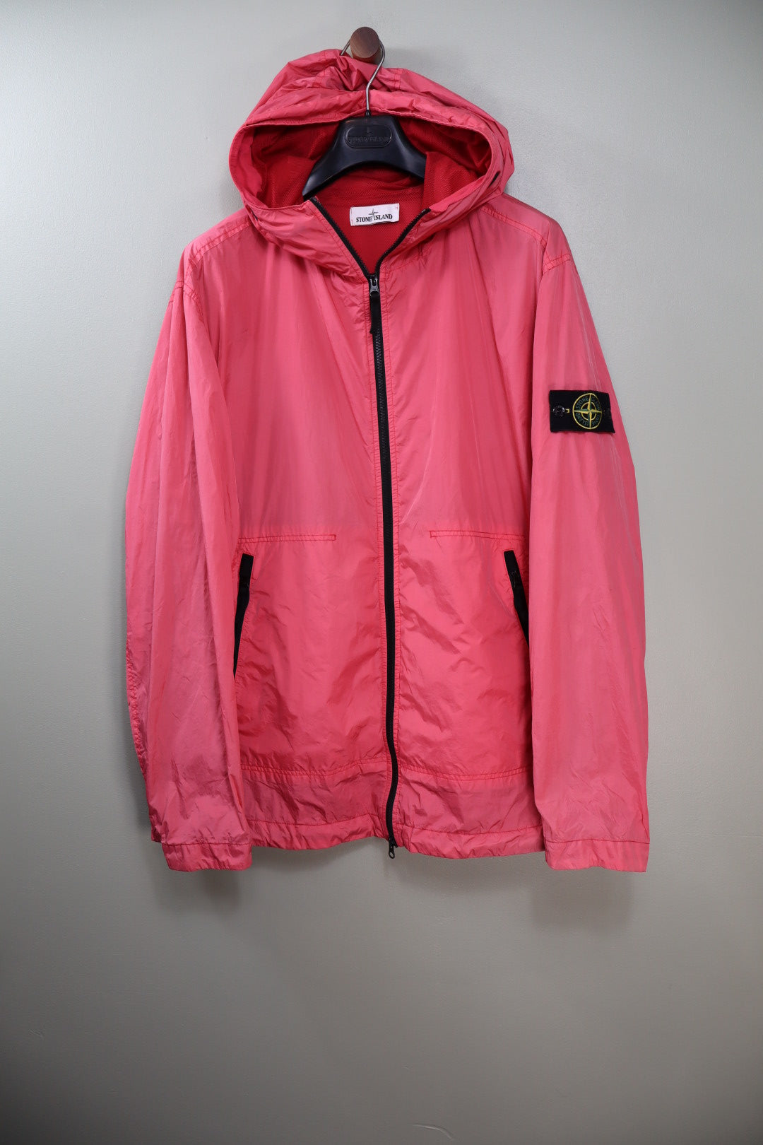 Stone Island Pink Crinkle Reps Jacket