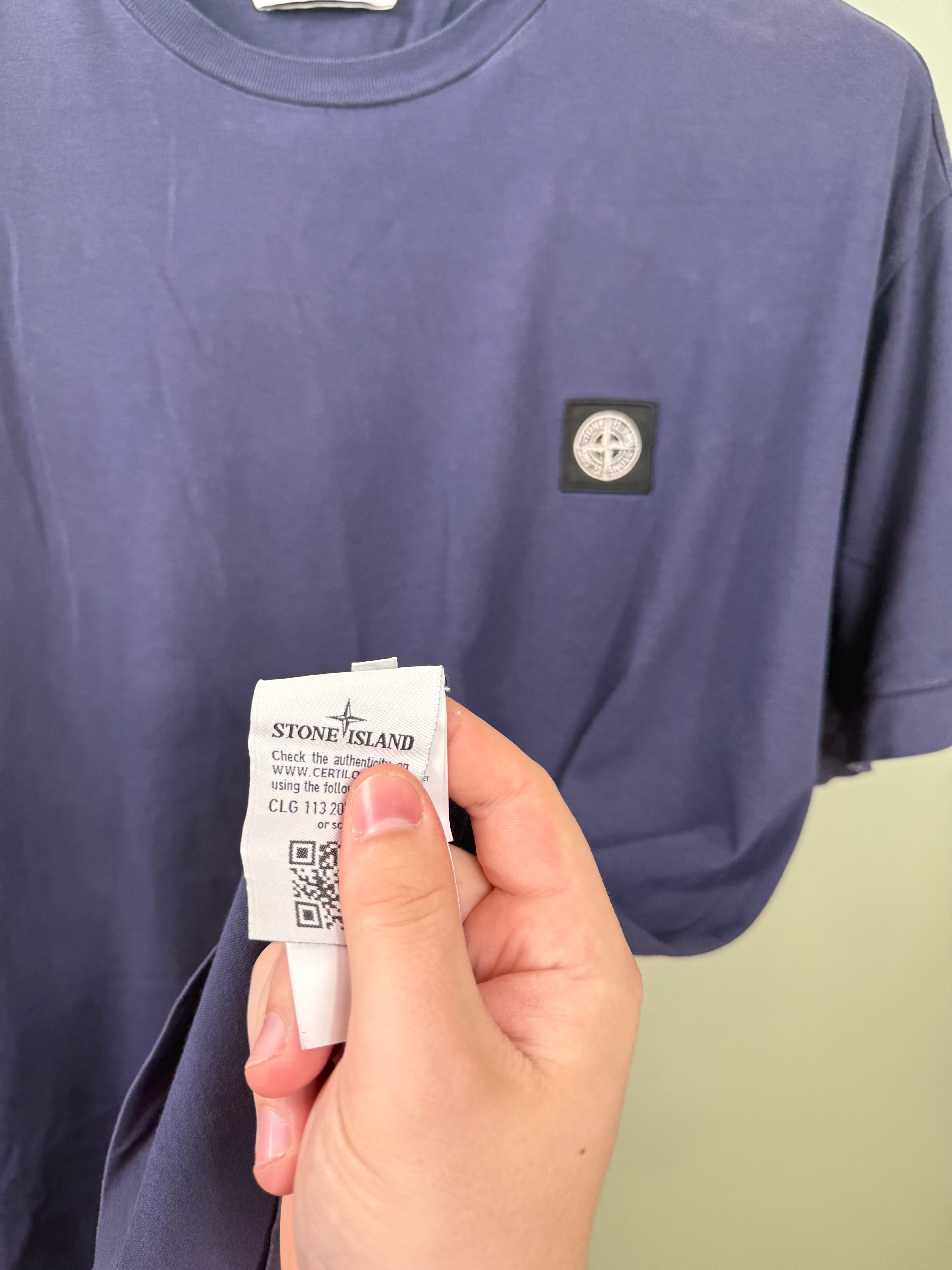Stone Island Purple T-Shirt
