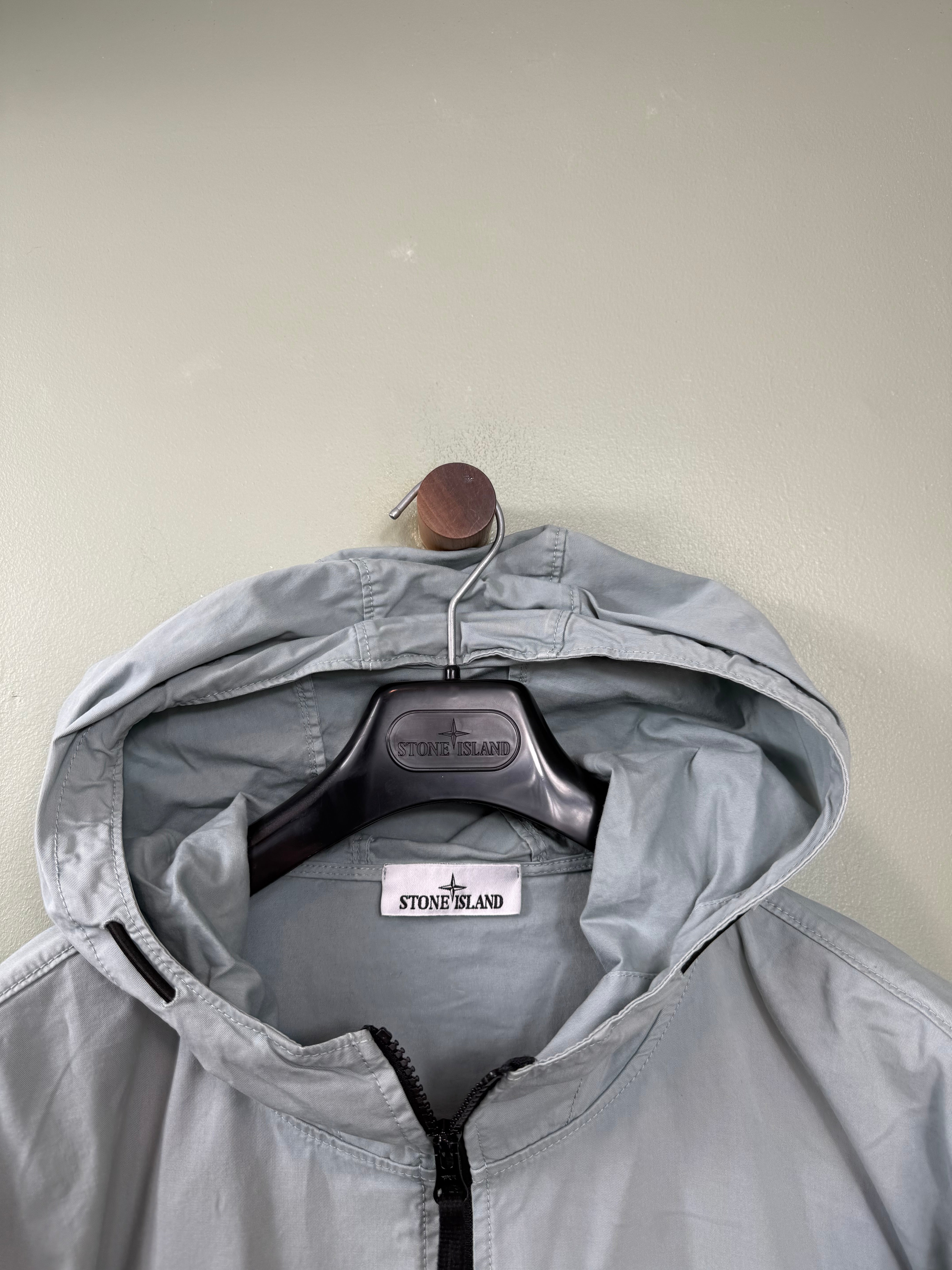 Stone Island Grey Supima Cotton Twill Jacket