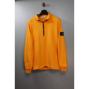 Stone Island Orange Anniversary 1/4 Zip Jumper