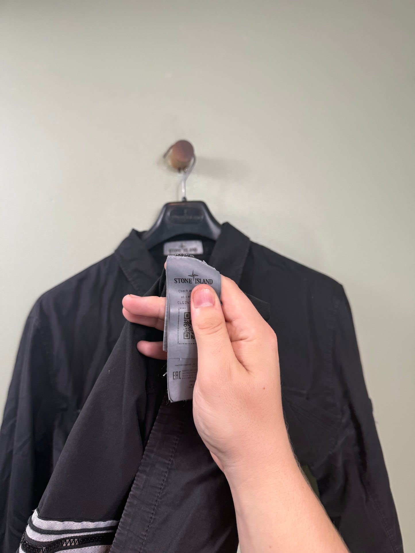 Stone Island Black Overshirt
