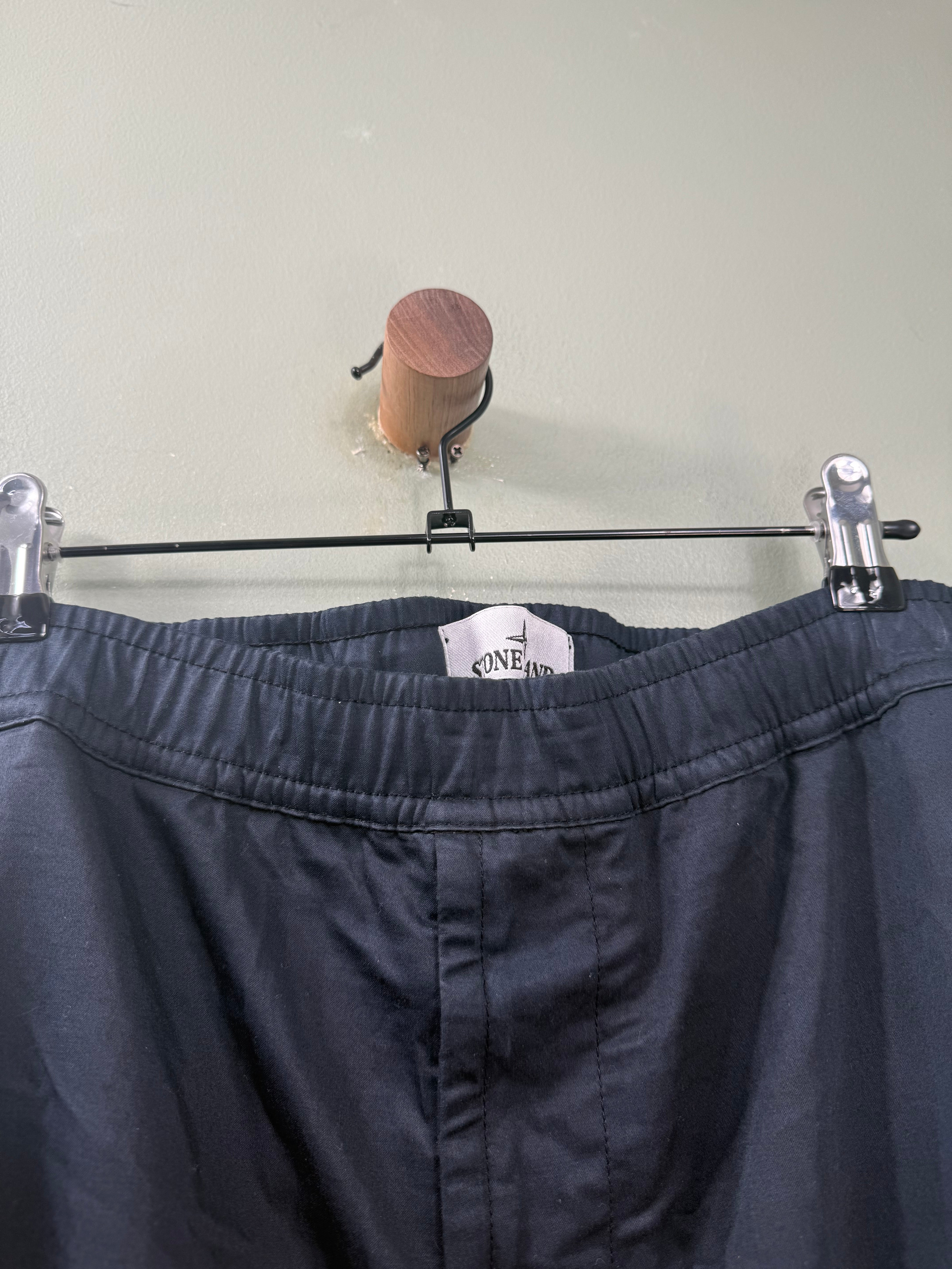 Stone Island Navy RE-T Cargo Bottoms