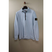 Stone Island Baby Blue 1/4 Zip Jumper