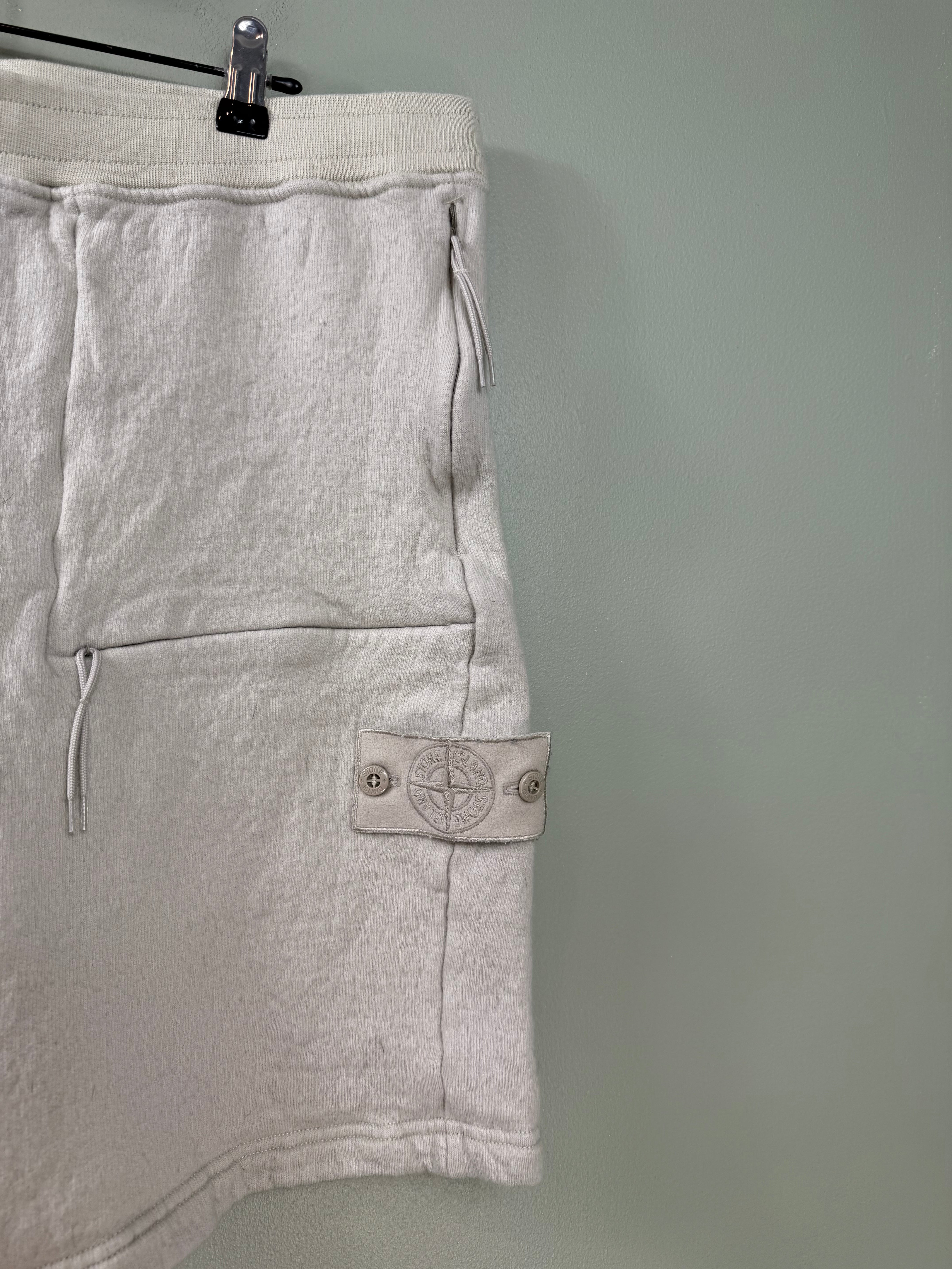Stone Island Beige Ghost Shorts