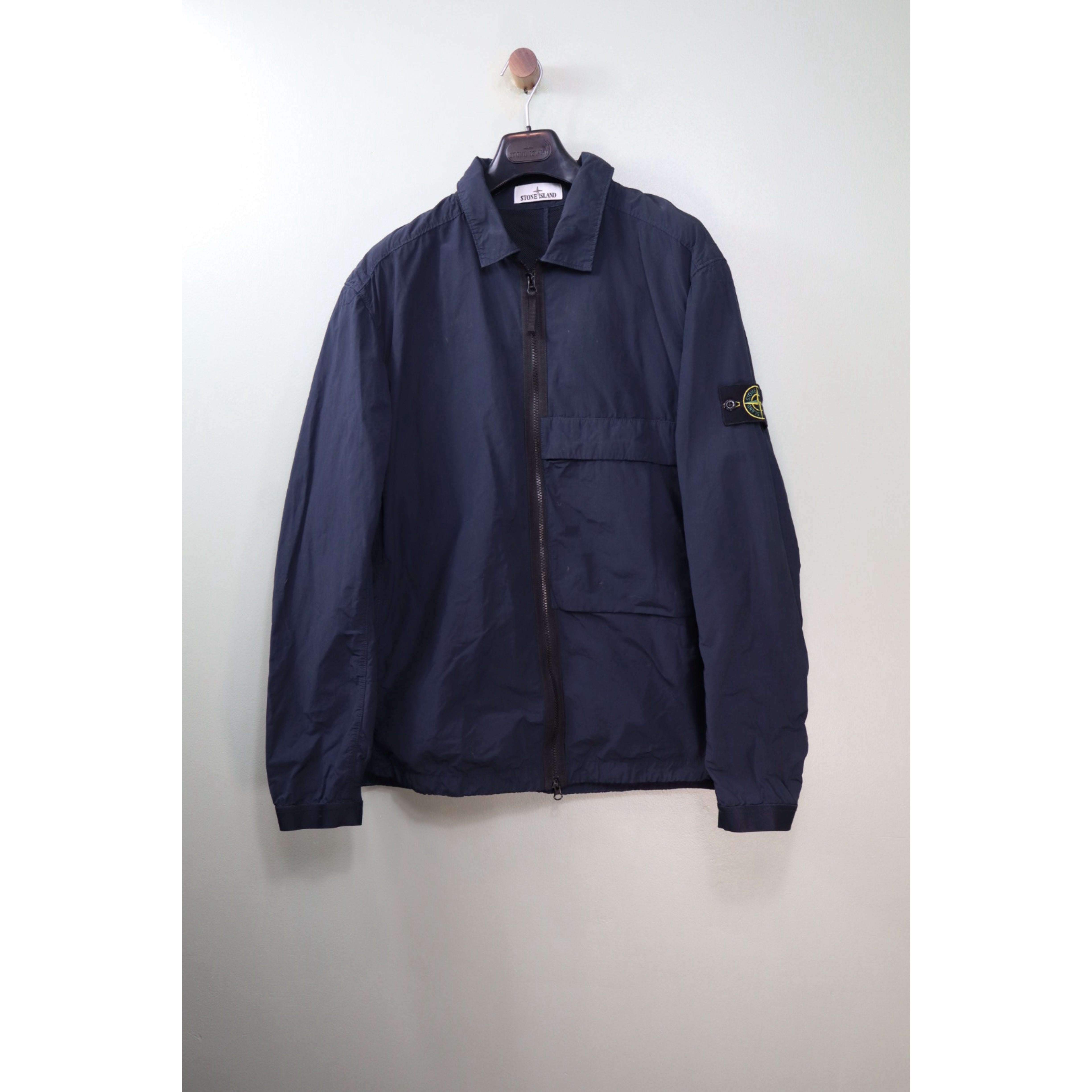 Stone Island Navy Naslan Overshirt