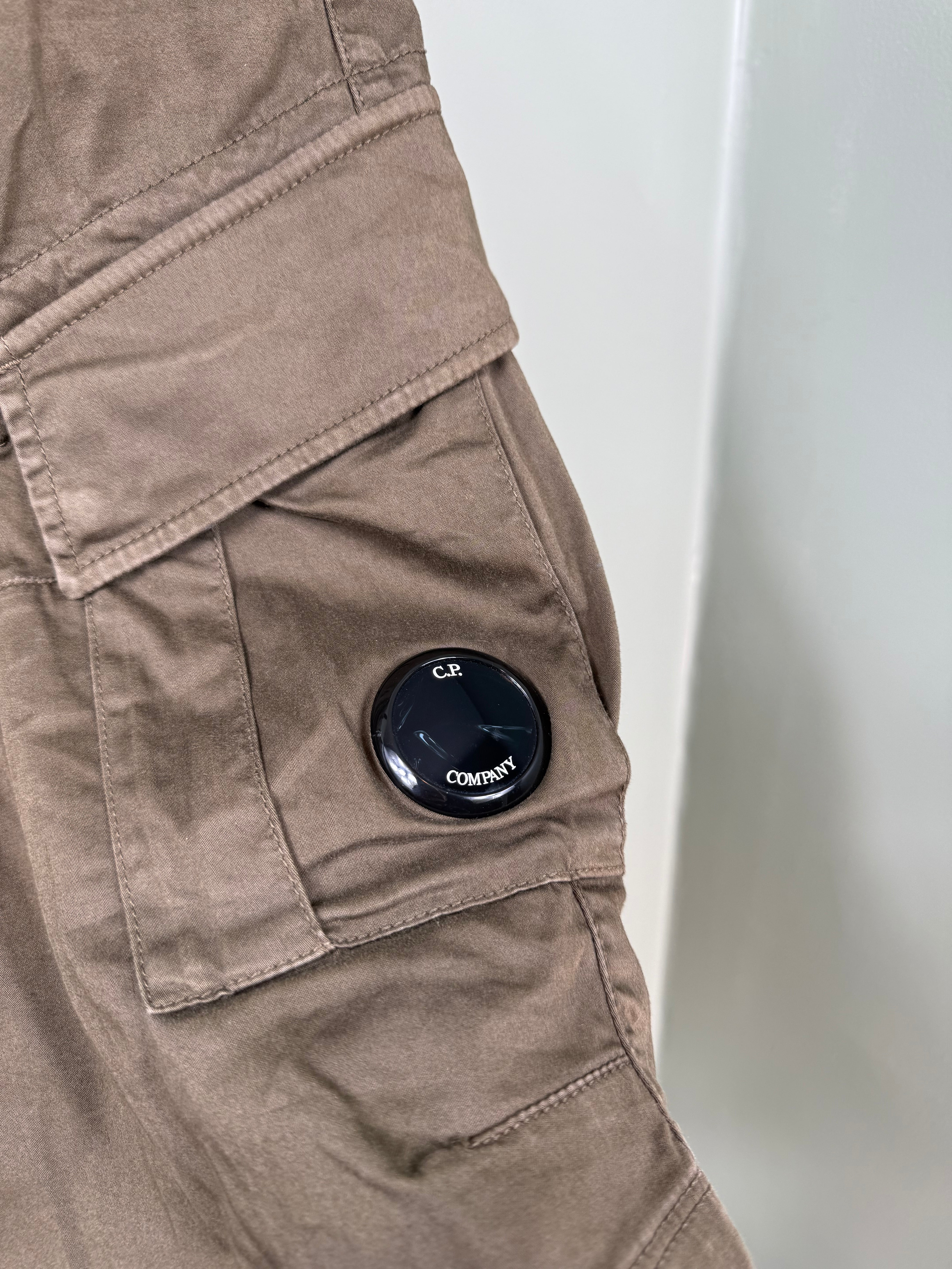 C.P. Company Khaki Cargo Shorts