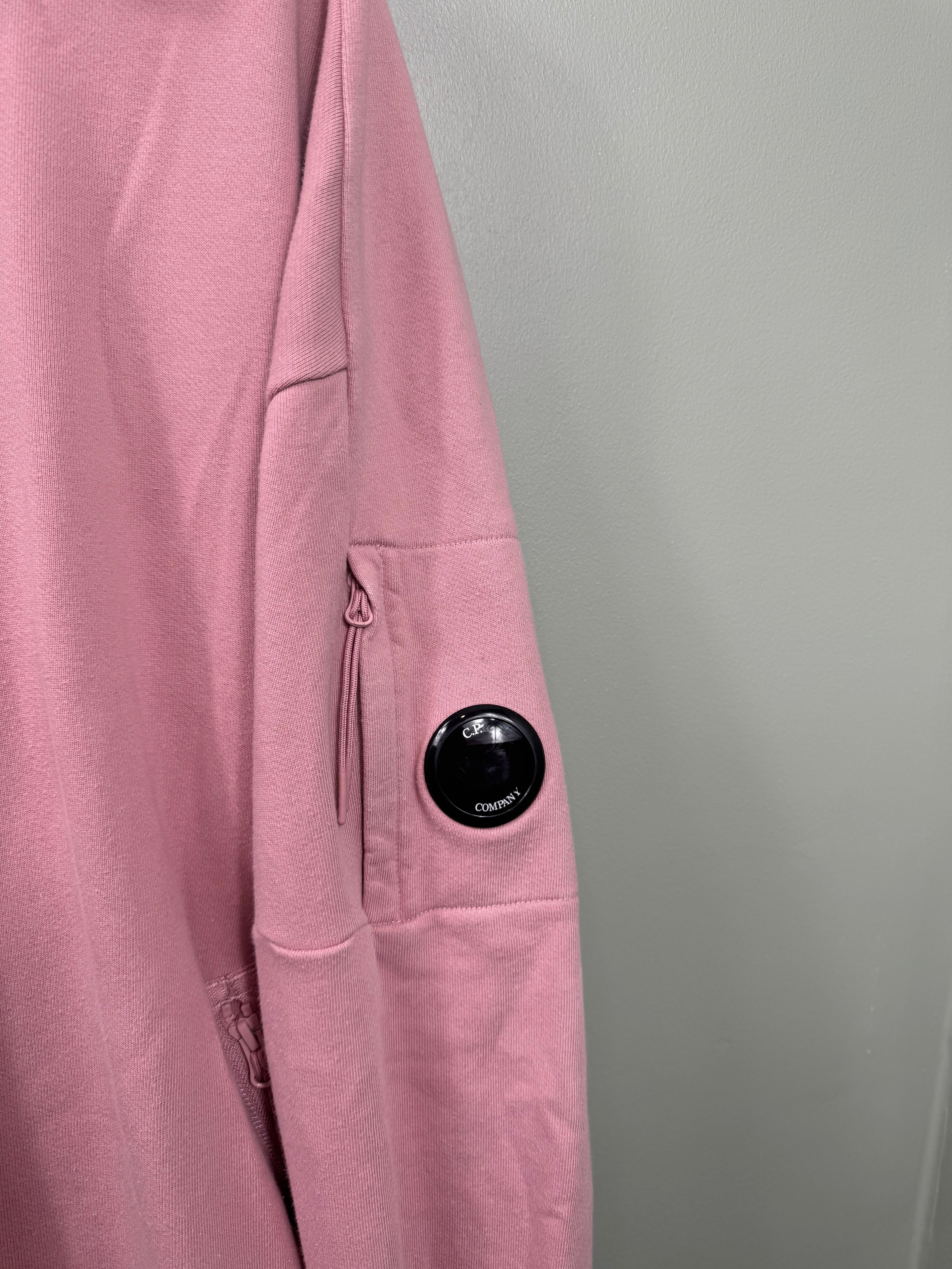 CP Company Pink 1/4 Zip Jumper