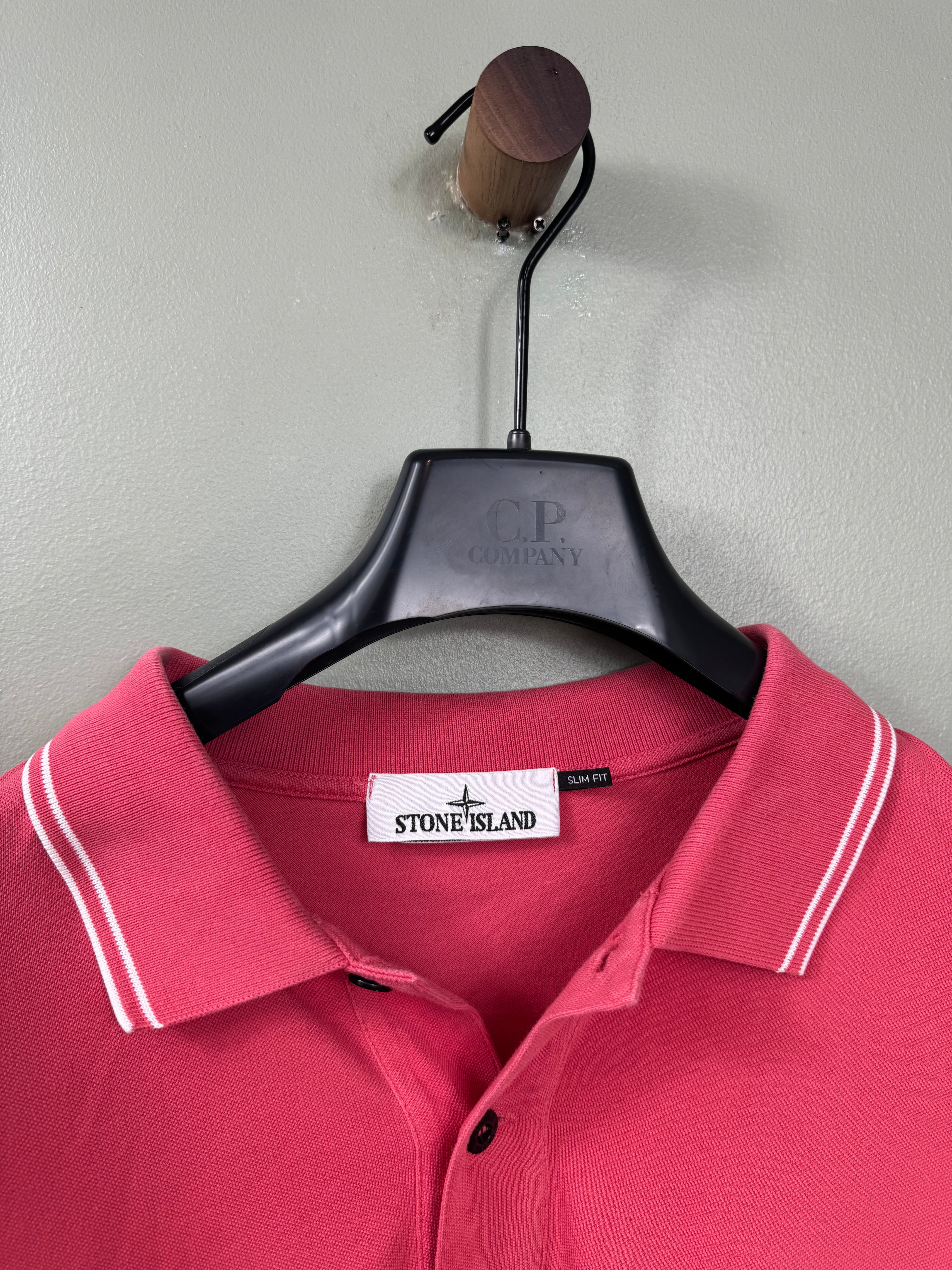 Stone Island Pink Polo