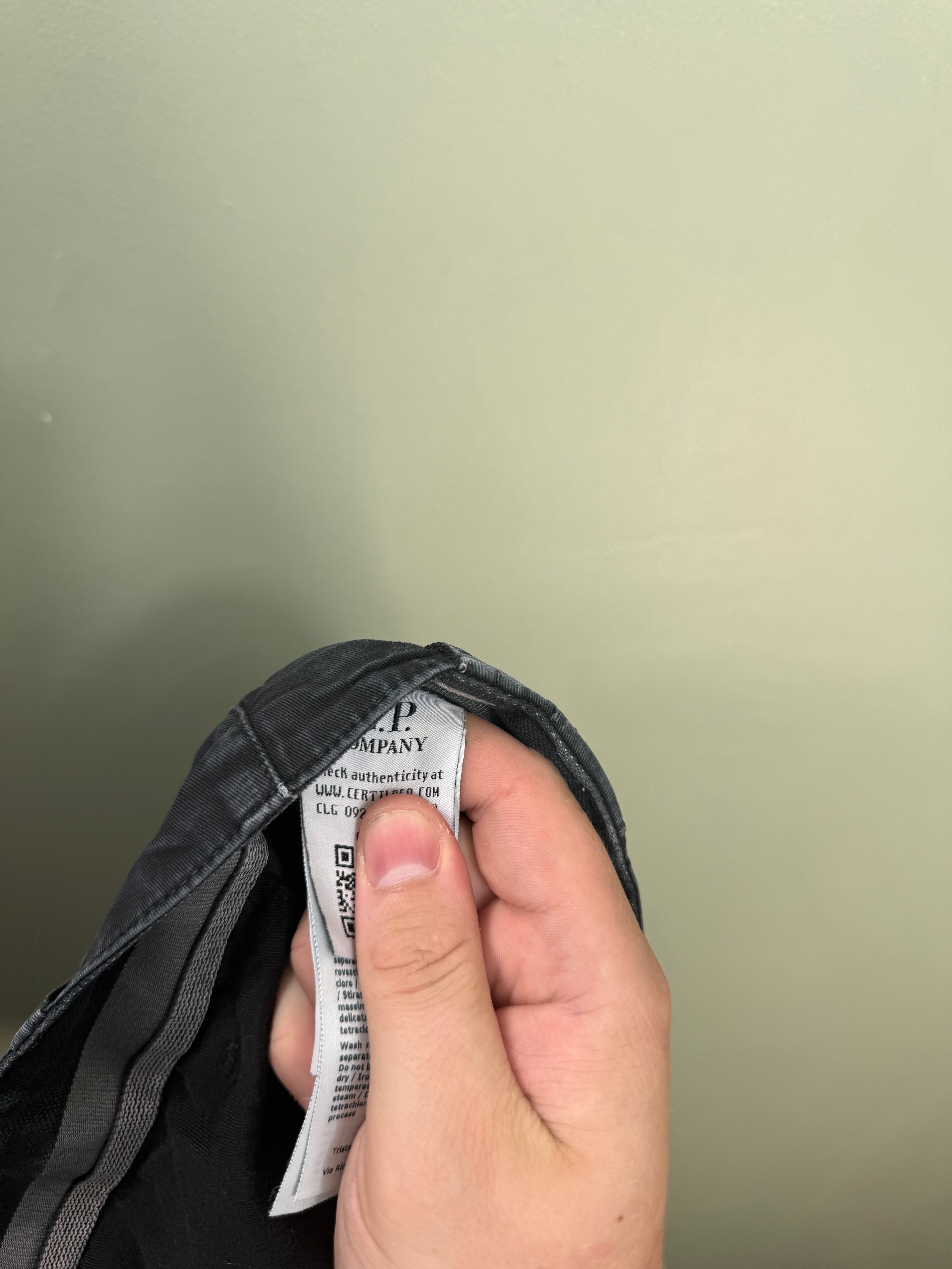 C.P. Company Black Cargo Shorts