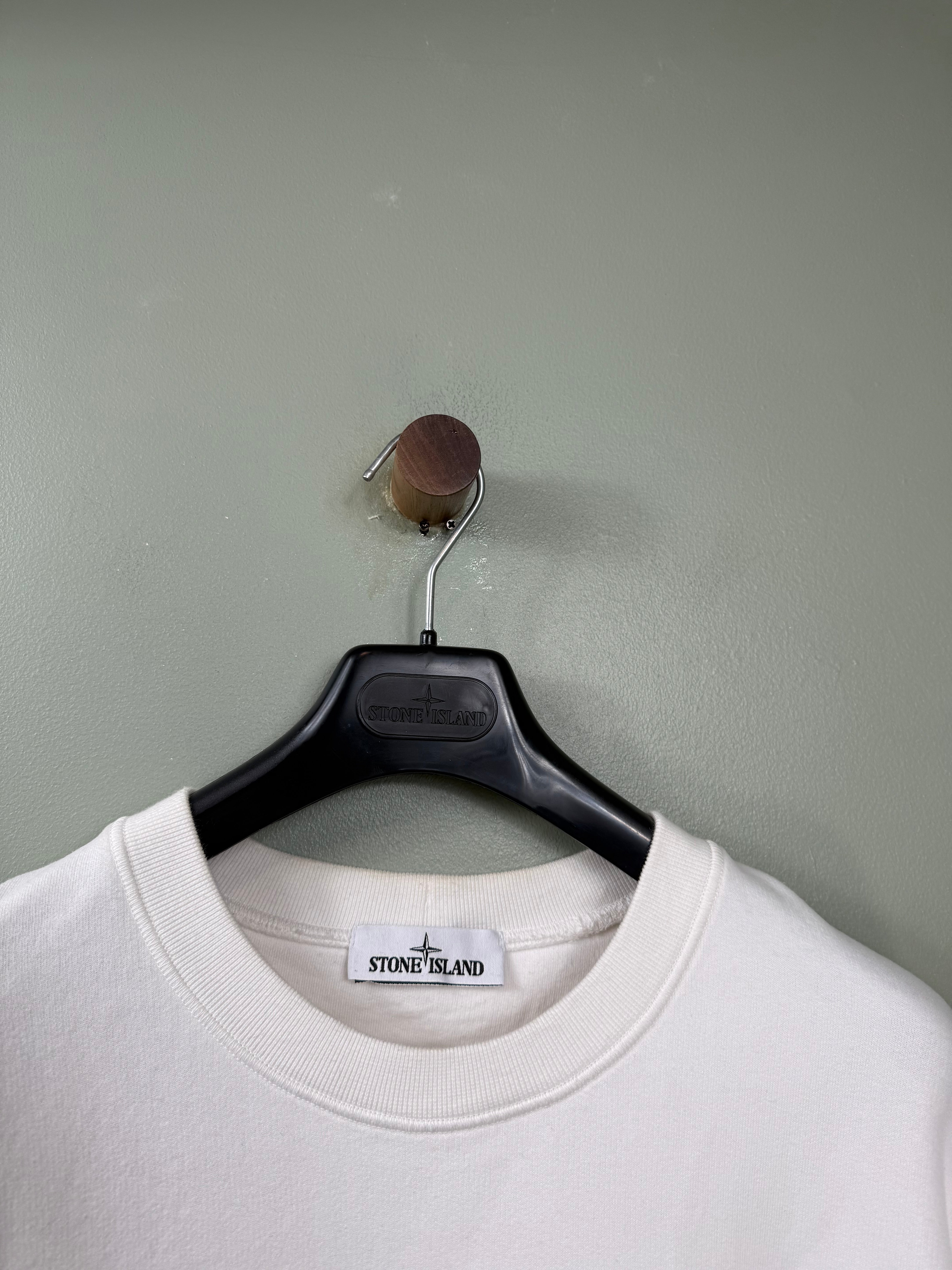 Stone Island White Jumper