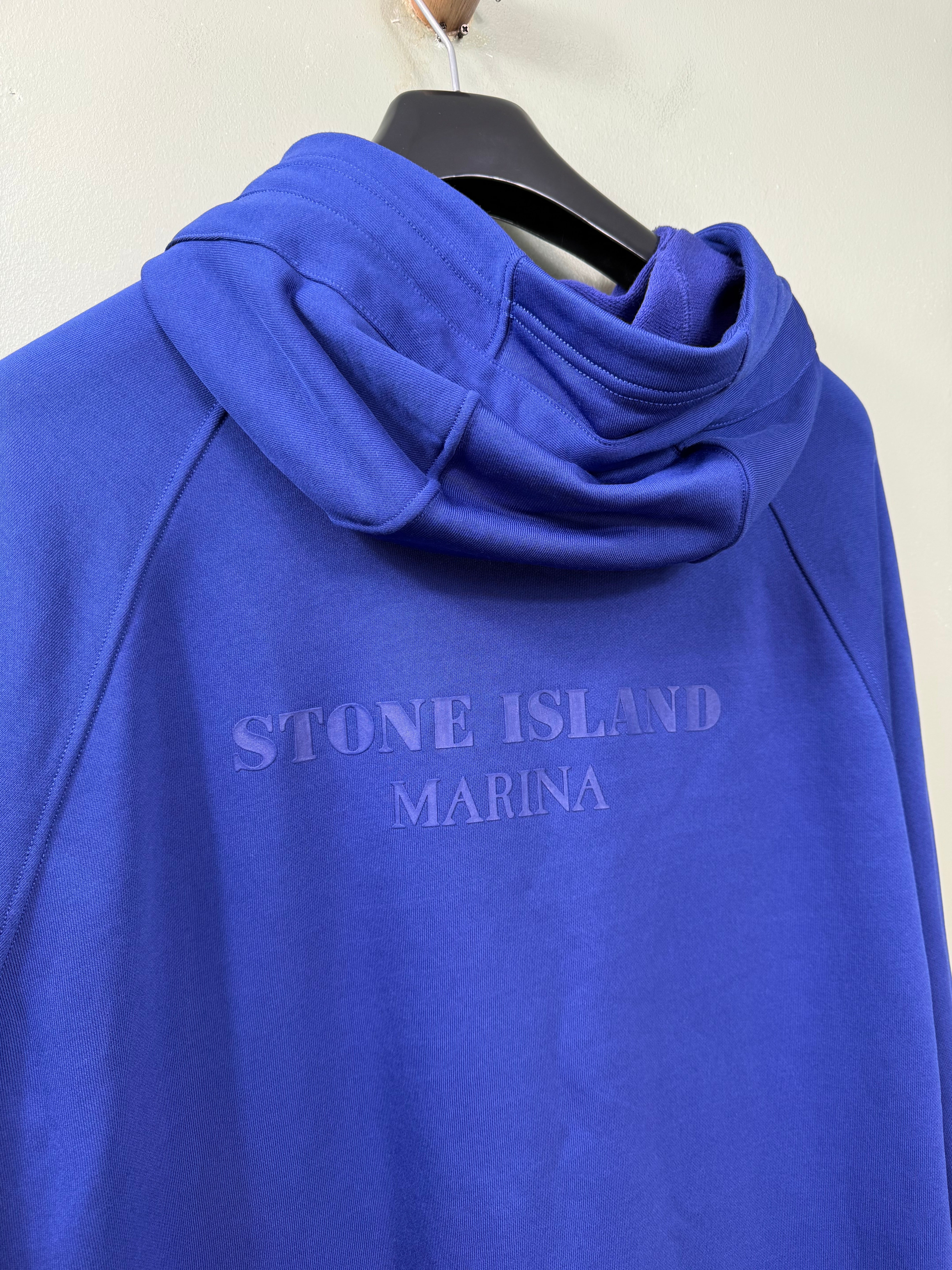 Stone Island Blue Marina Hoodie