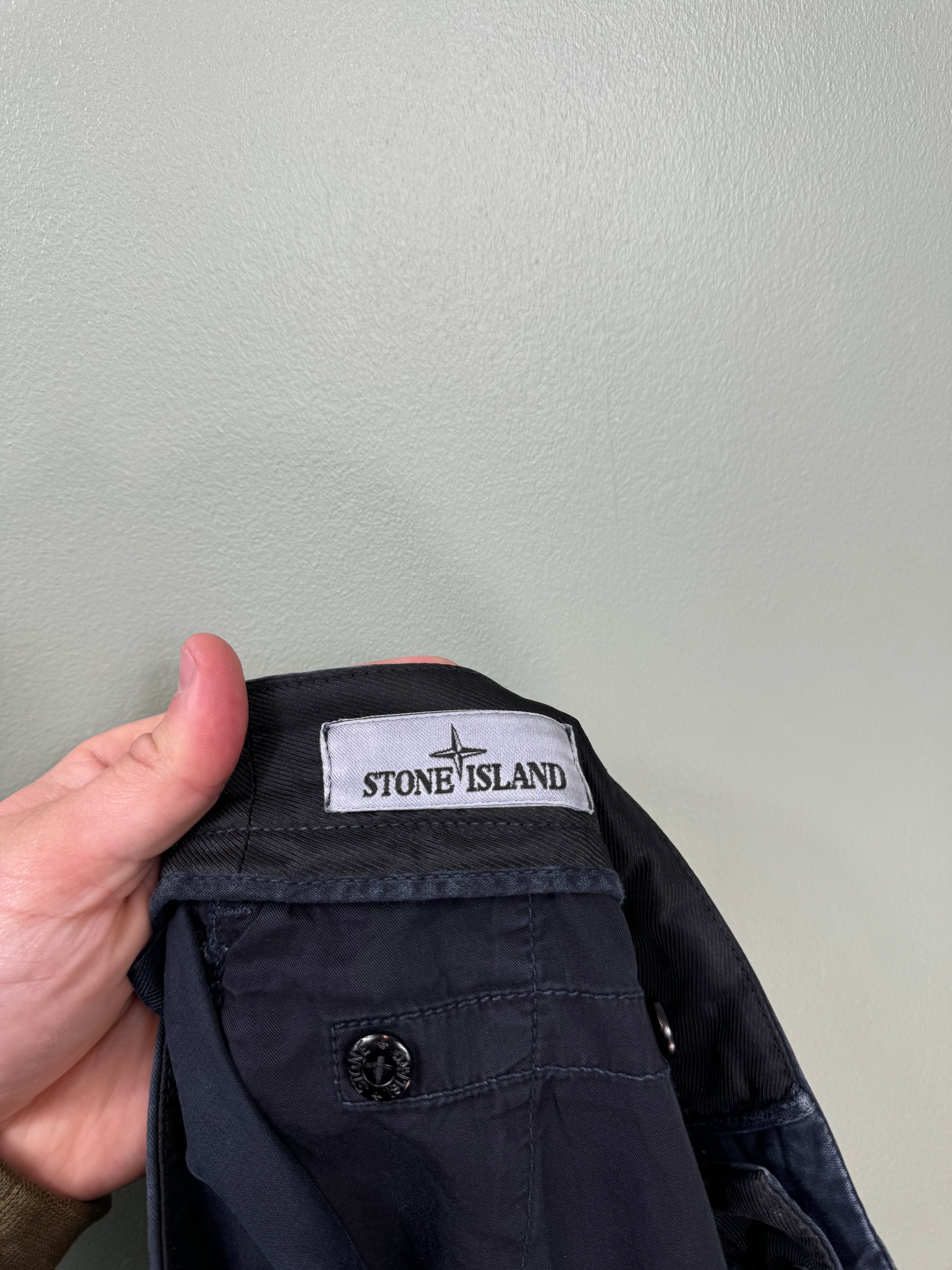 Stone Island Navy RE Shorts