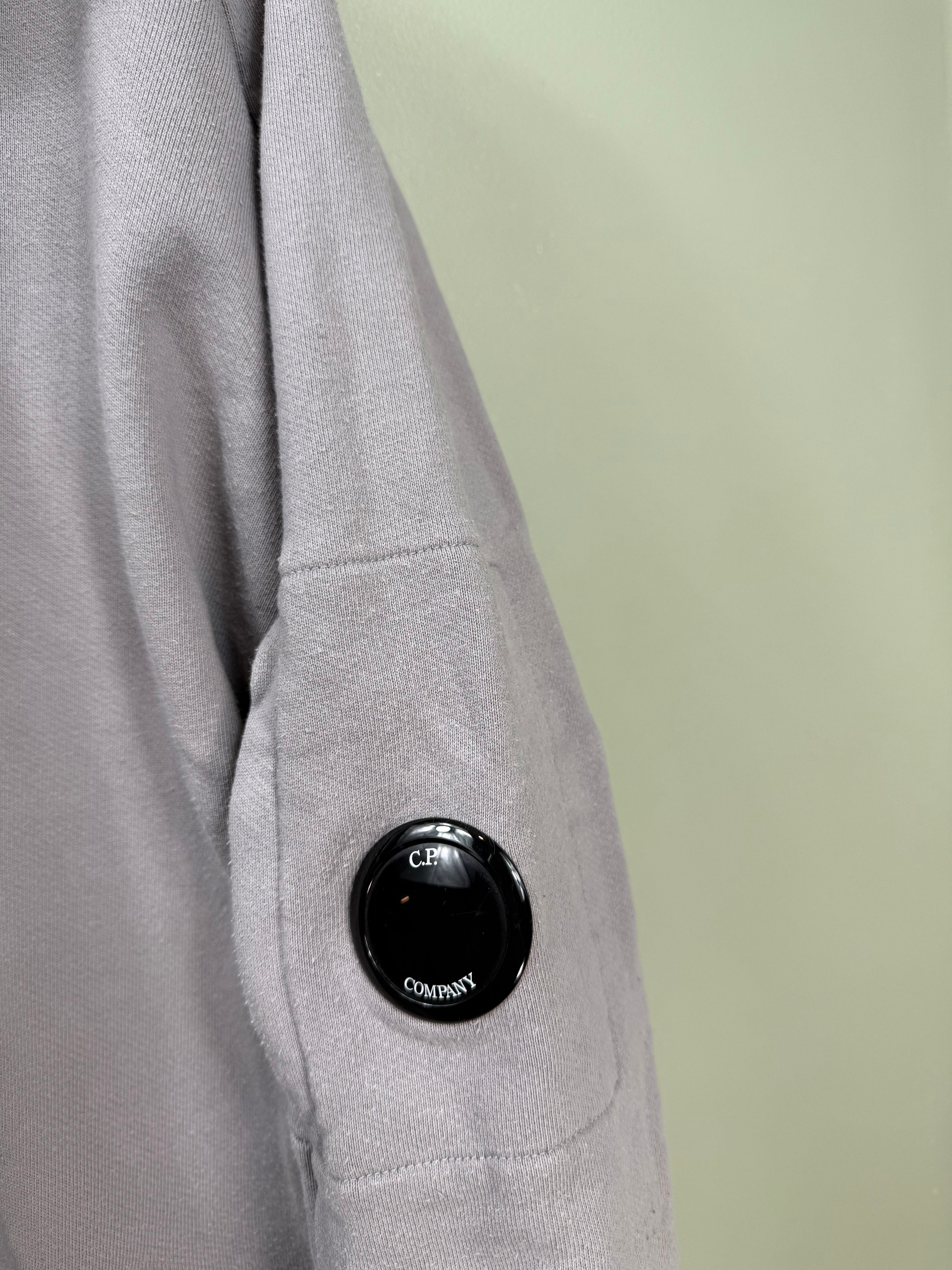 C.P. Company Grey 1/4 Zip Jumper