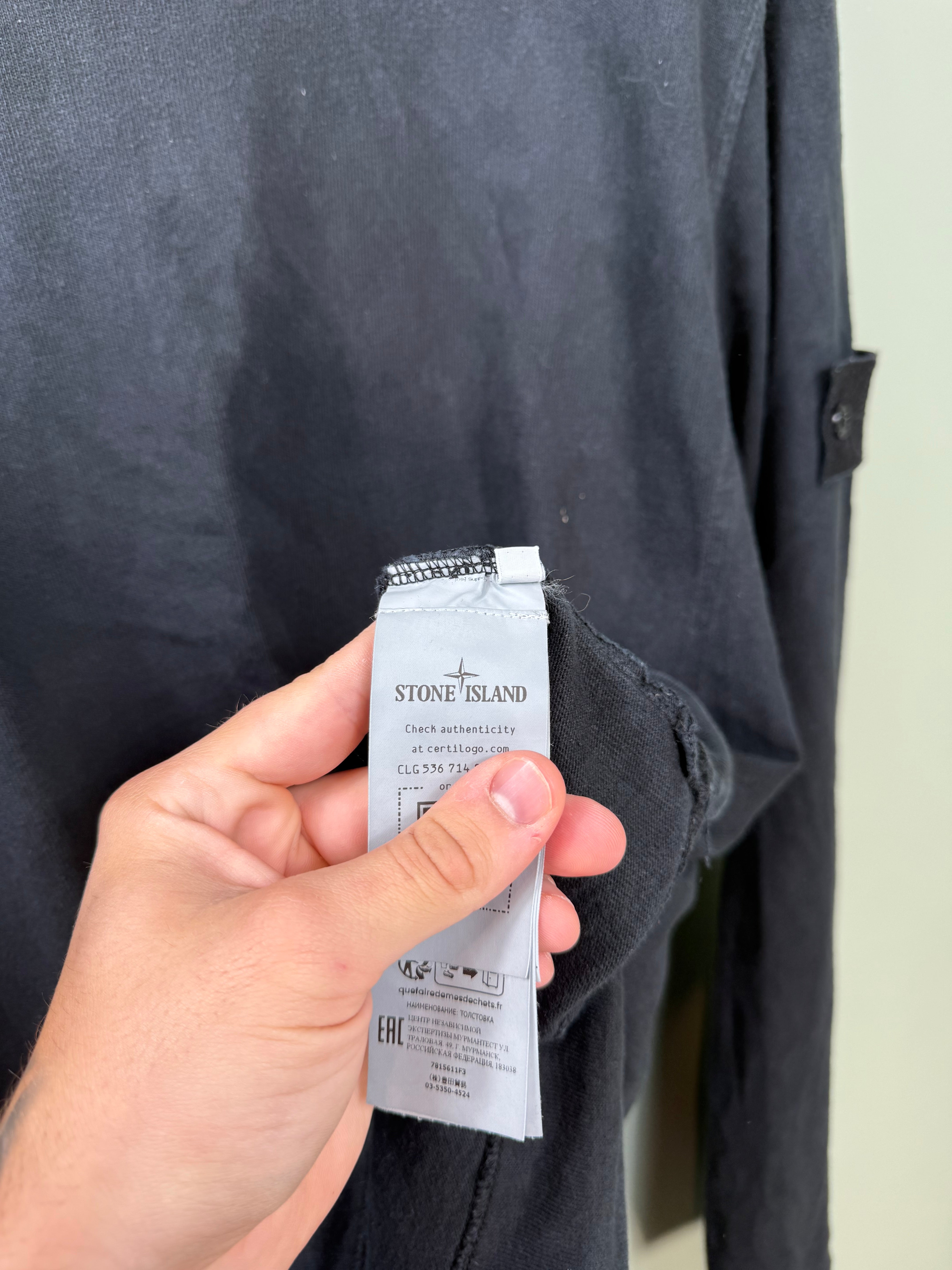 Stone Island Black Ghost Jumper