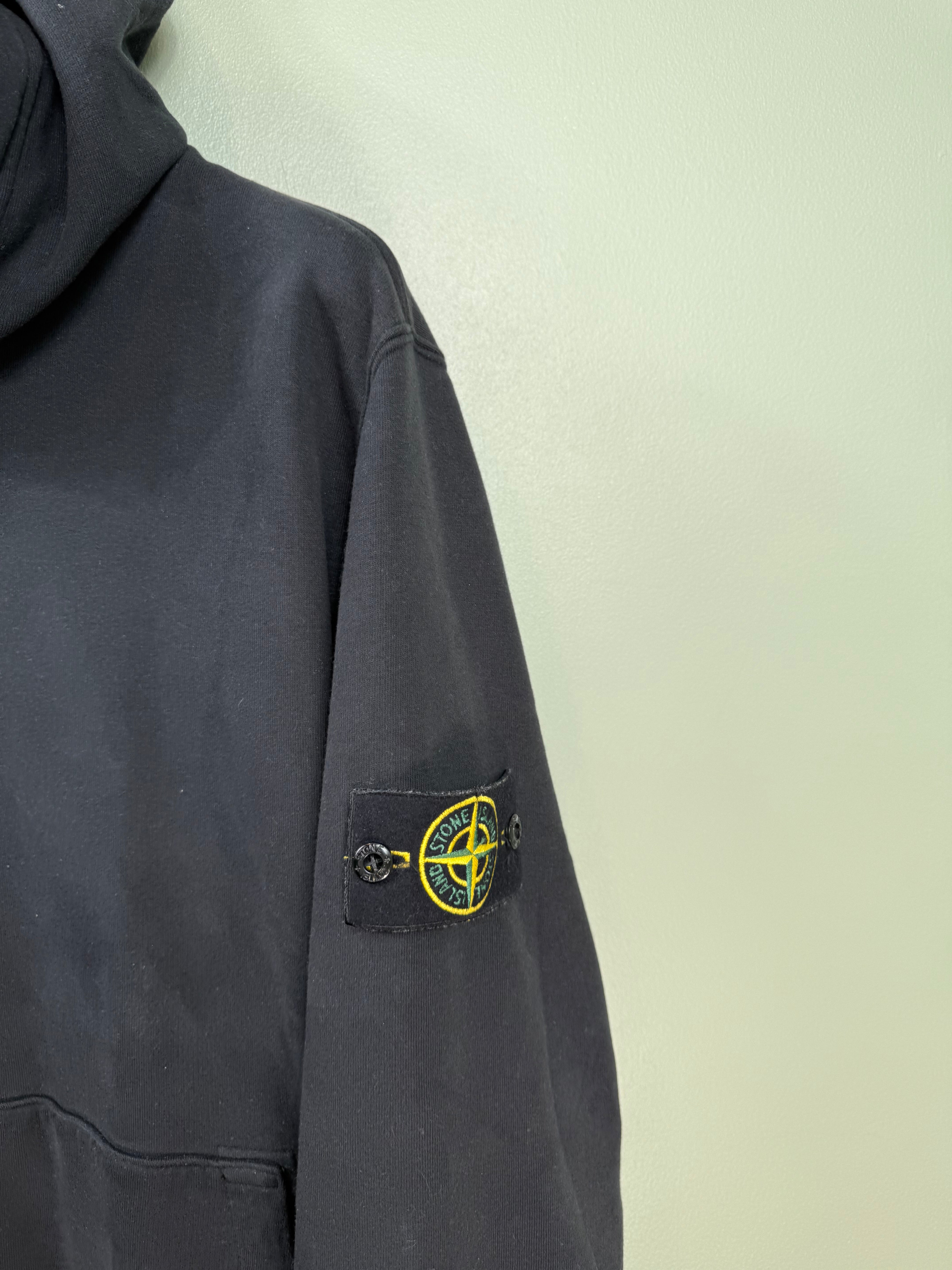 Stone Island Black Hoodie