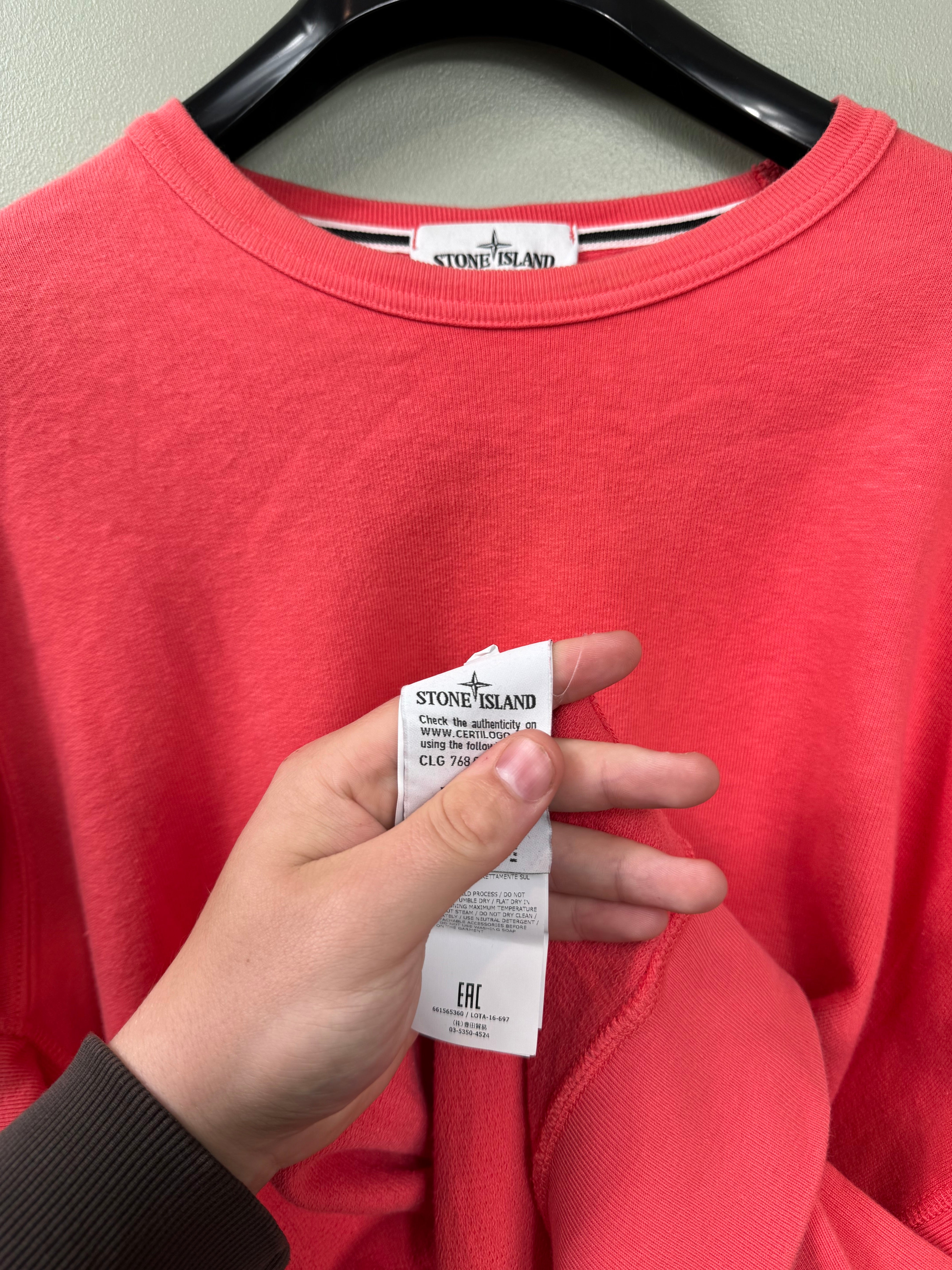 Stone Island Pink Jumper