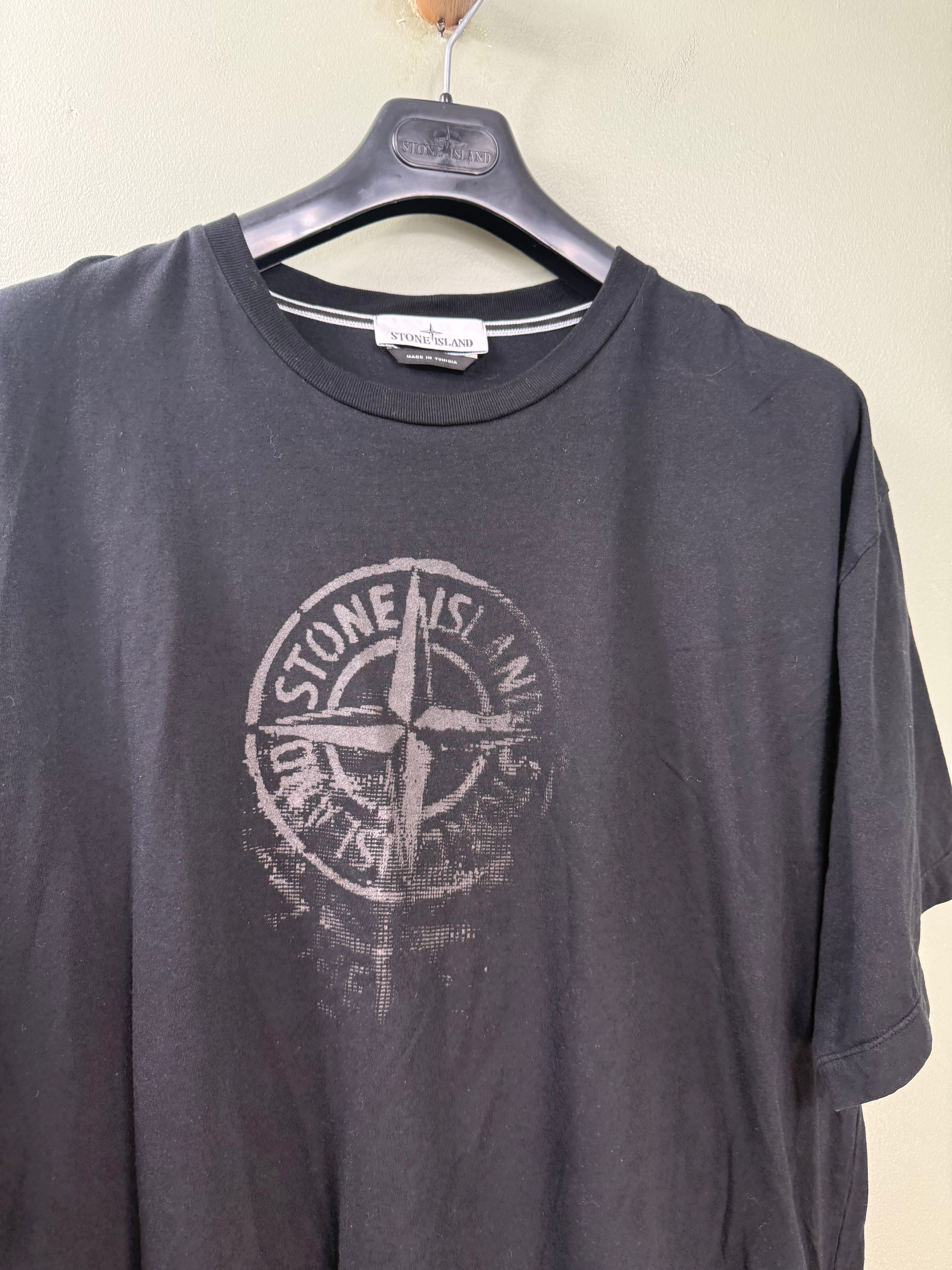 Stone Island Black T-Shirt
