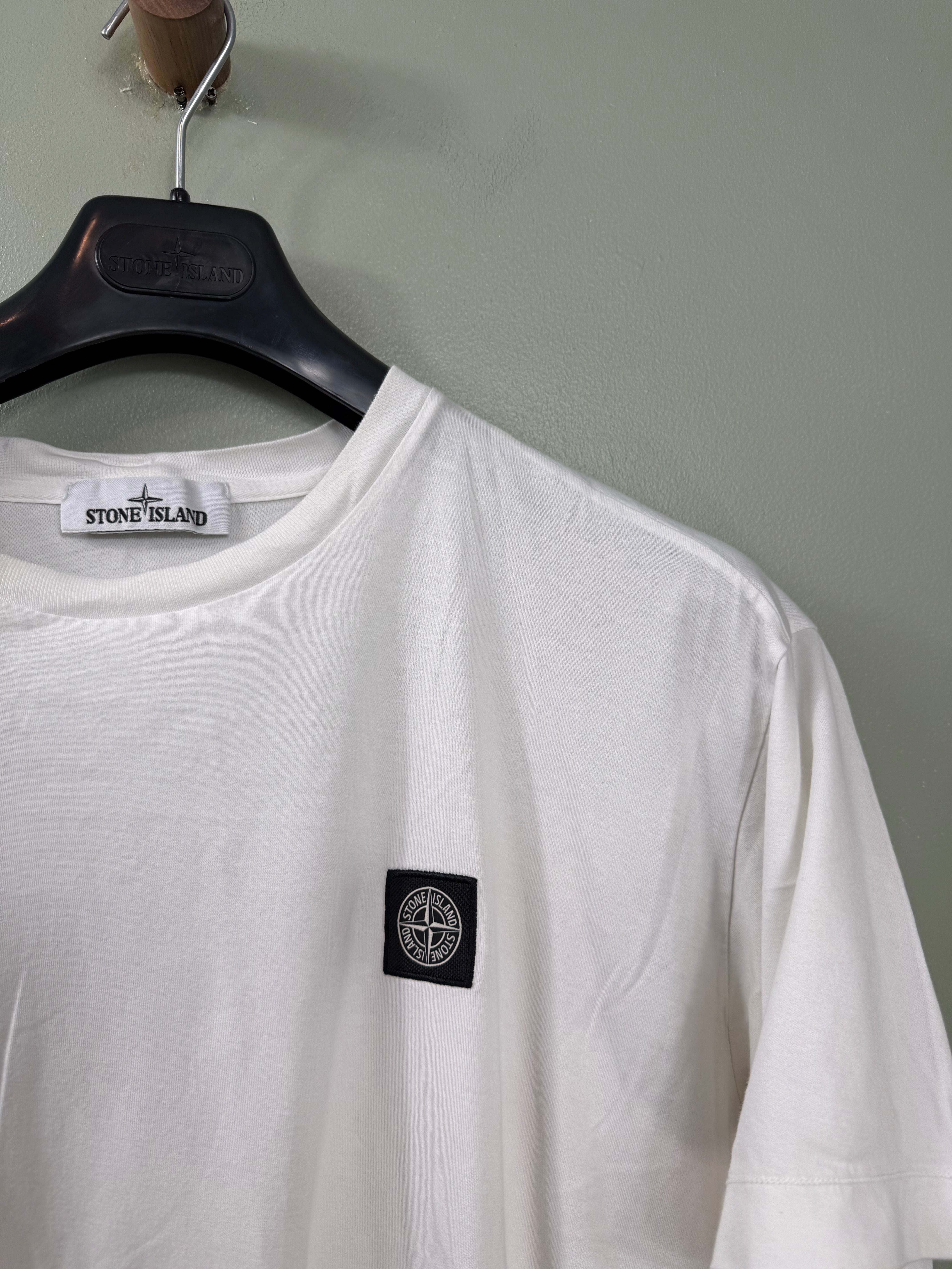 Stone Island White T-Shirt