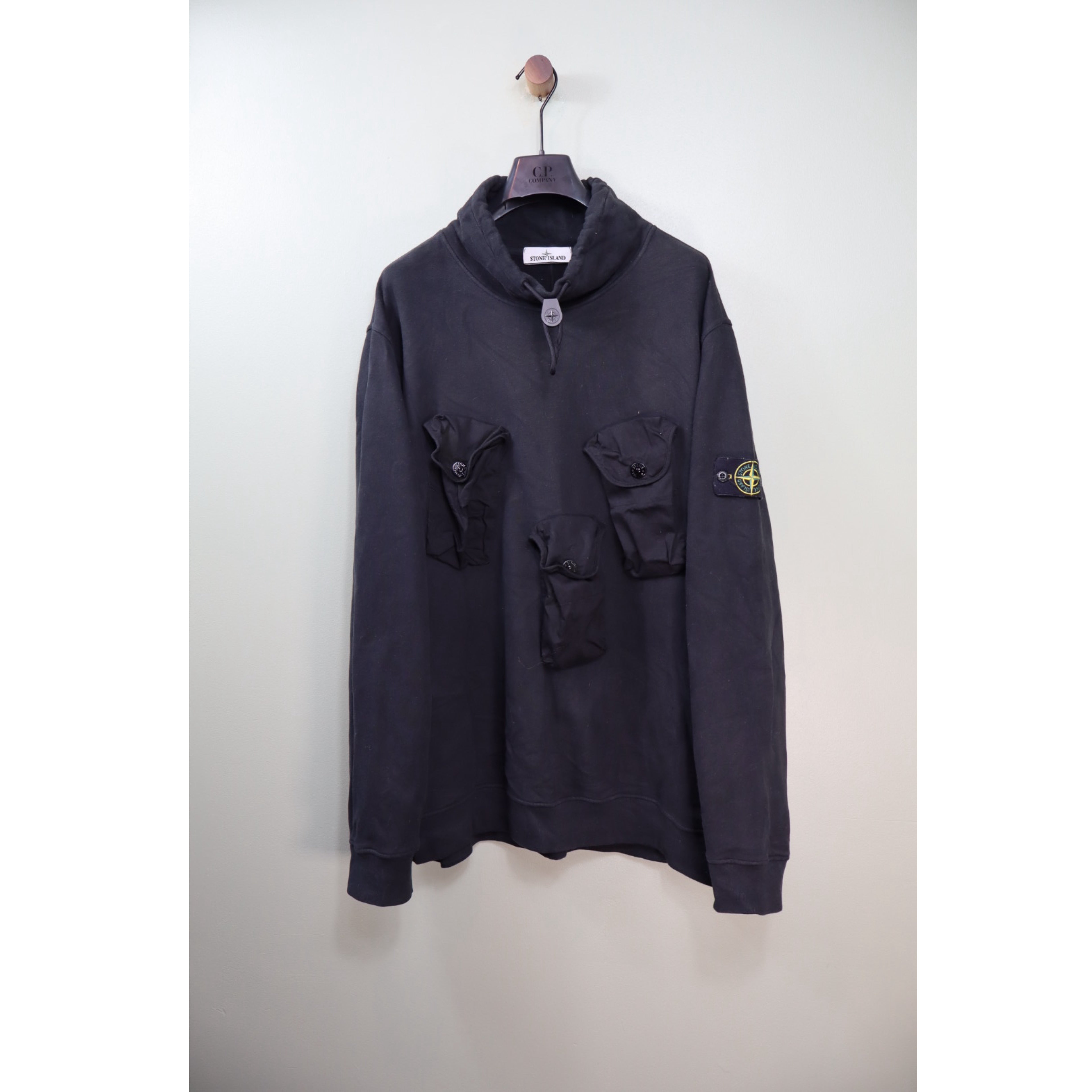 Stone Island Black Smock Jumper