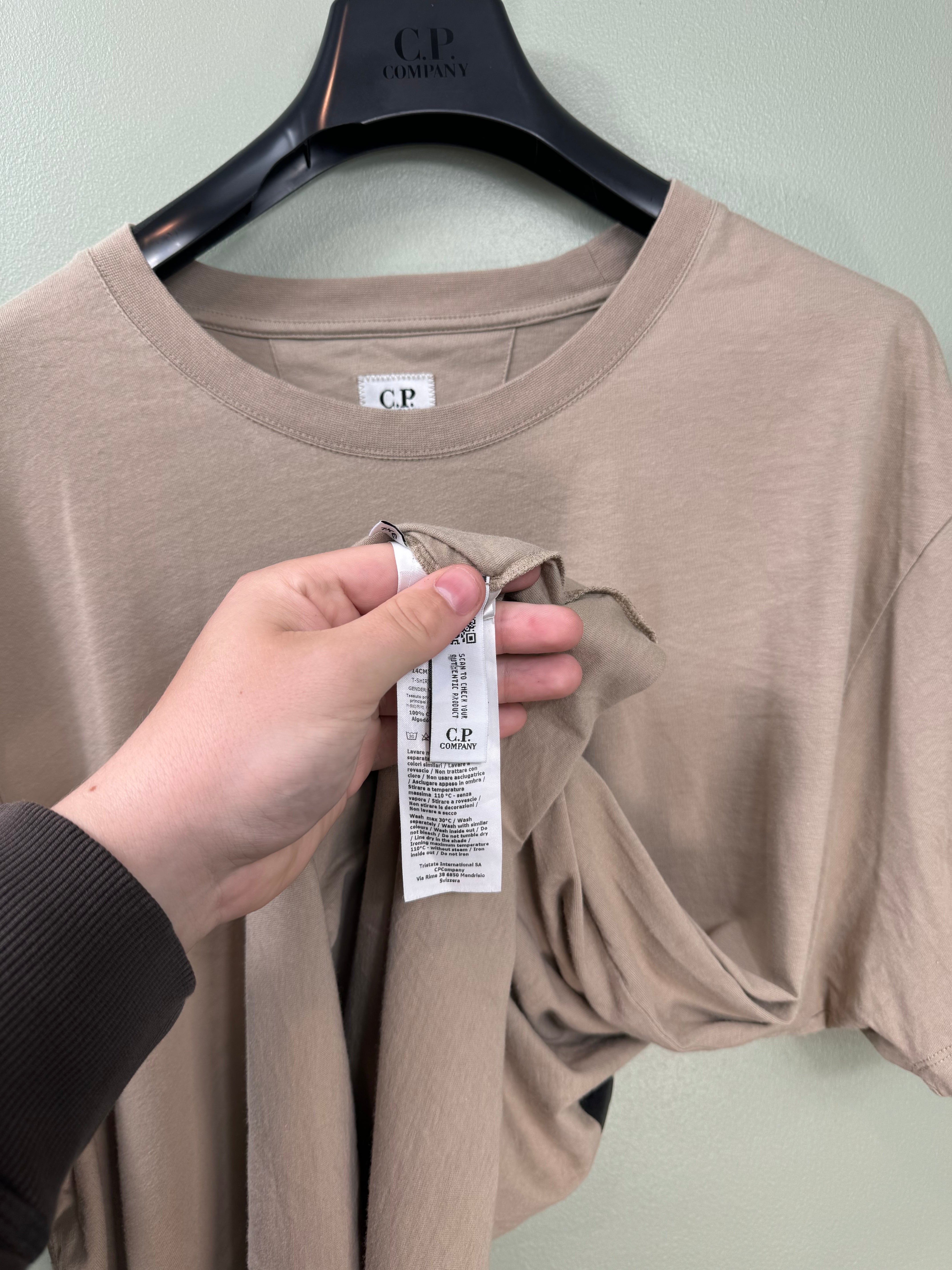CP Company Beige Tee