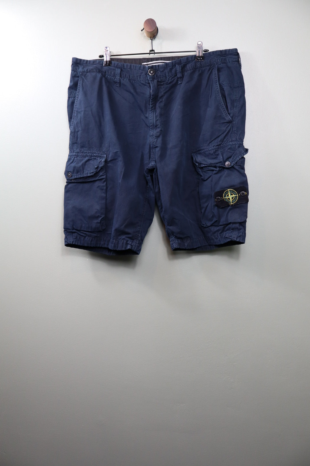 Stone Island Navy SL Cargo Shorts