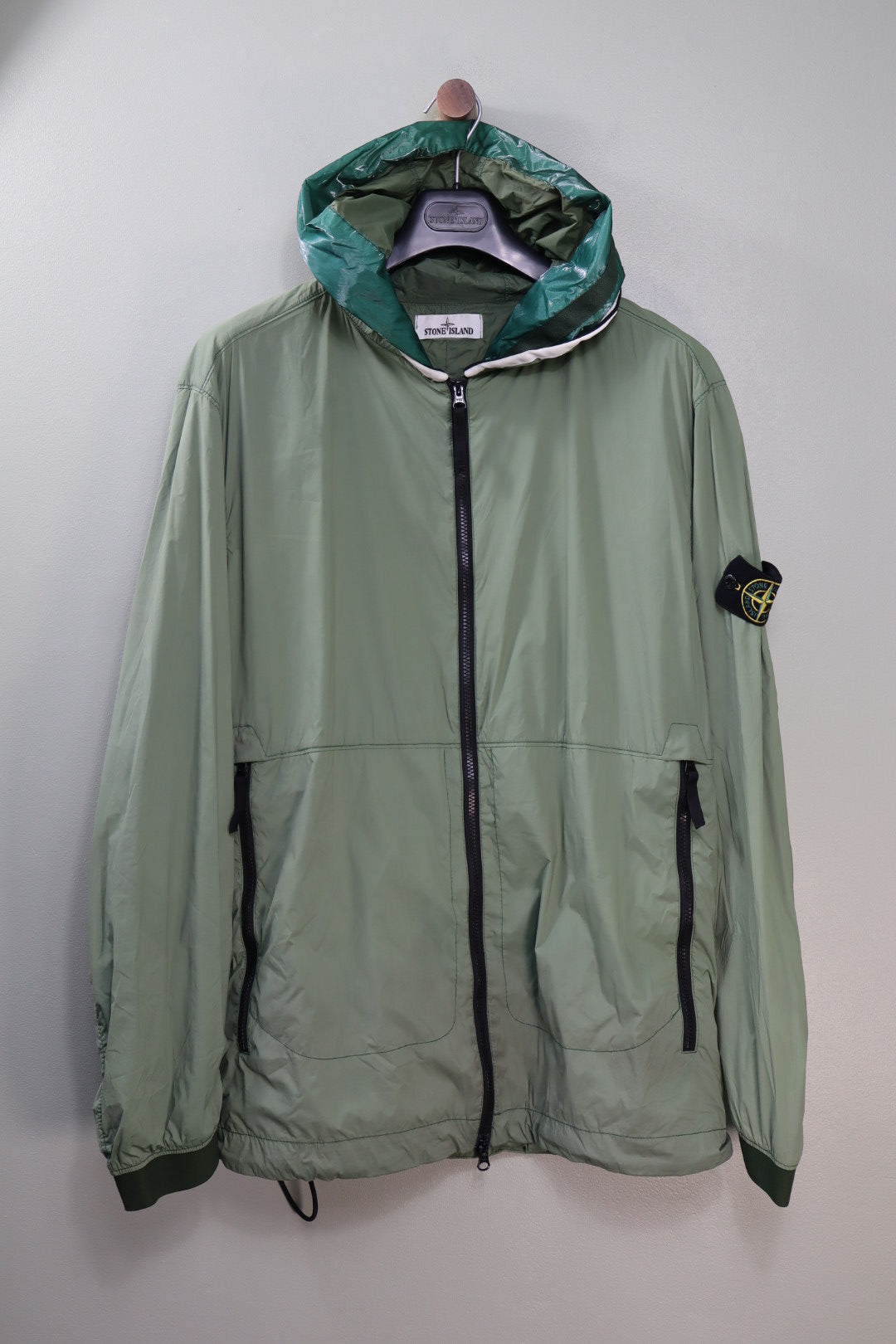 Stone Island Green Skin Touch Jacket
