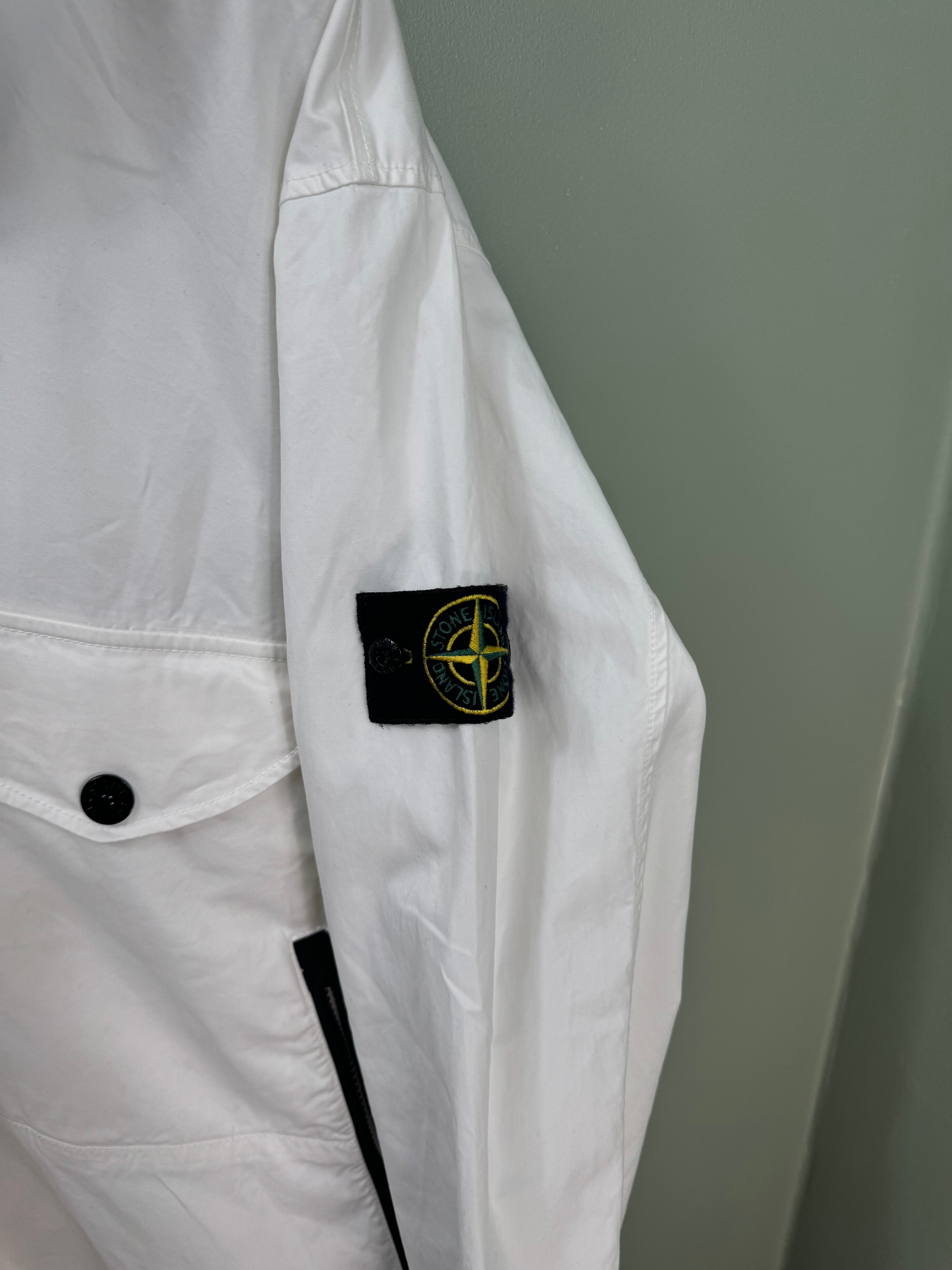 Stone Island White Smock