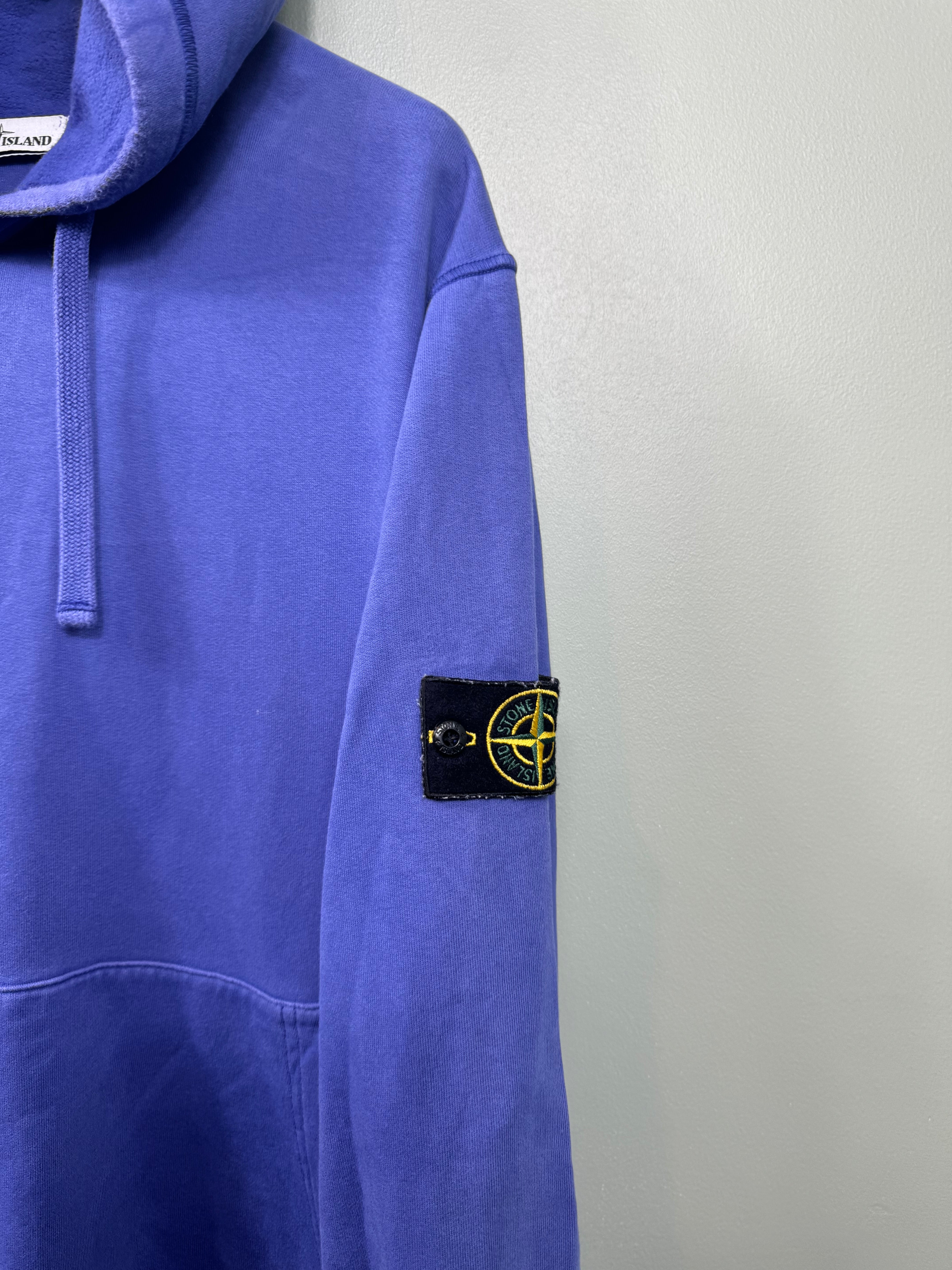 Stone Island Blue Hoodie