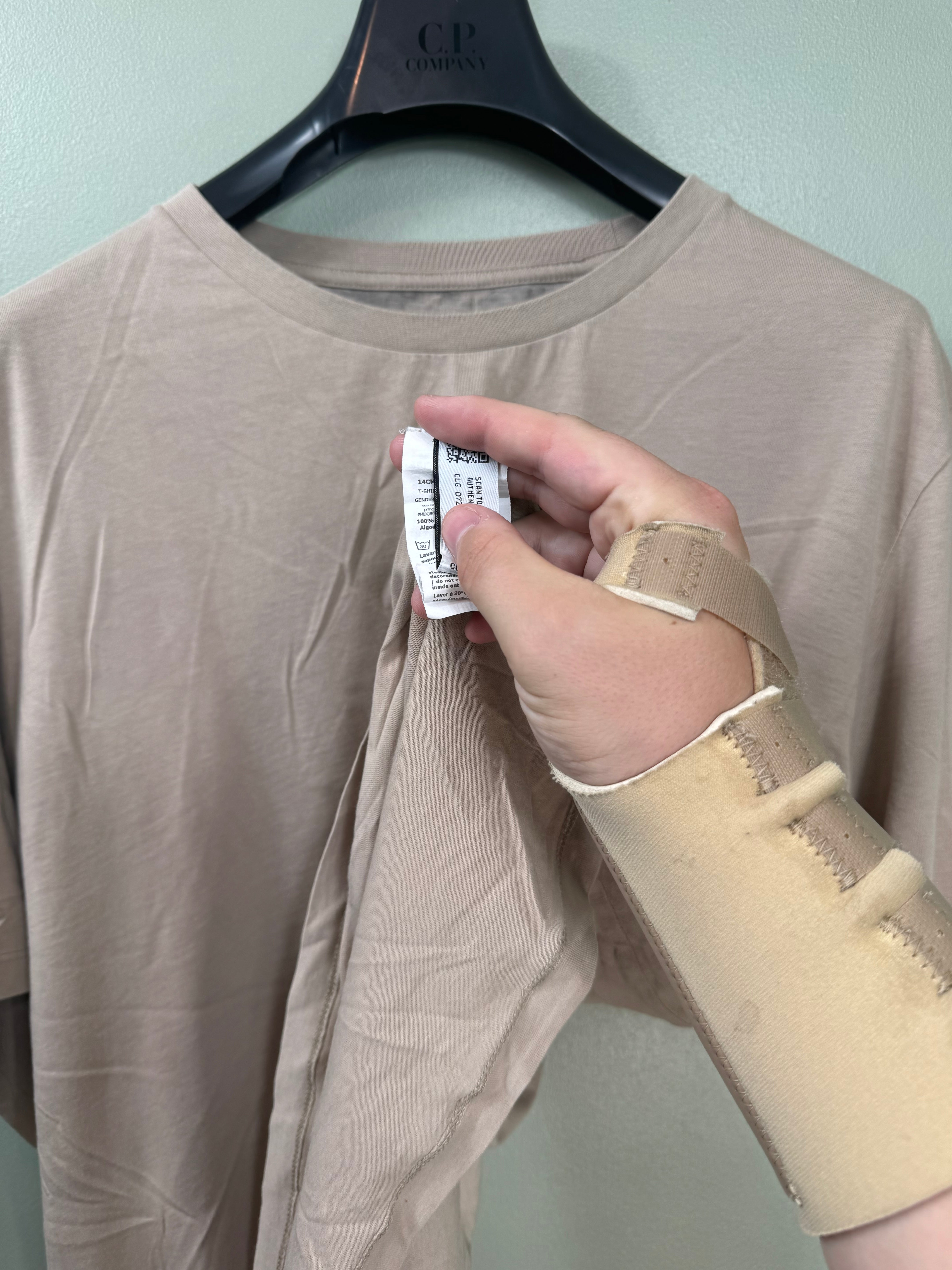 CP Company Beige Tee