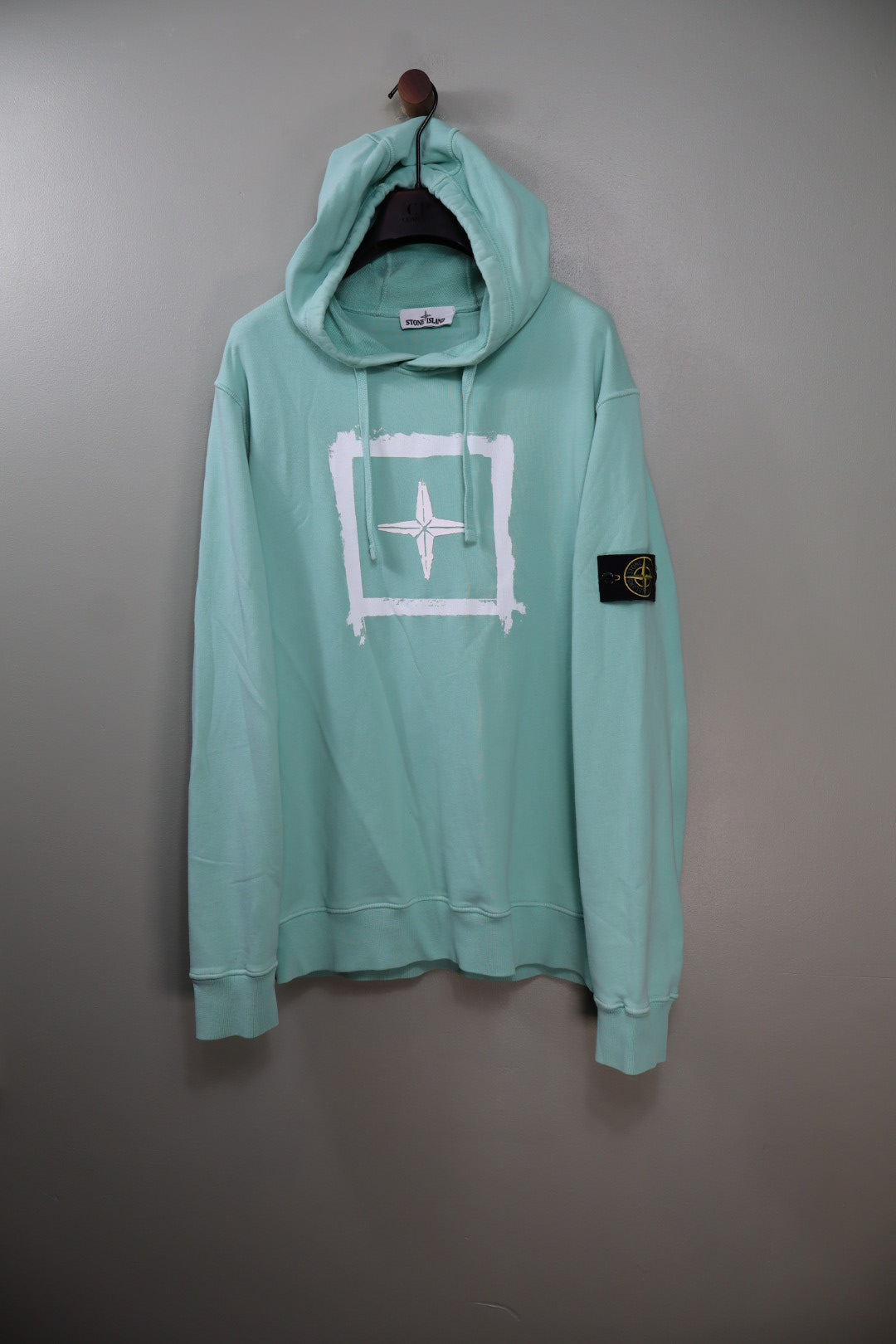 Stone Island Mint Green Hoodie
