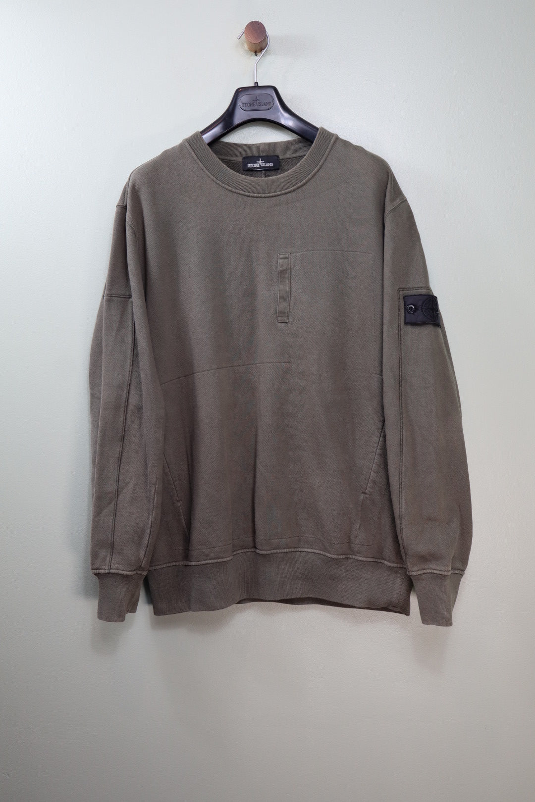 Stone Island Khaki Shadow Project Jumper