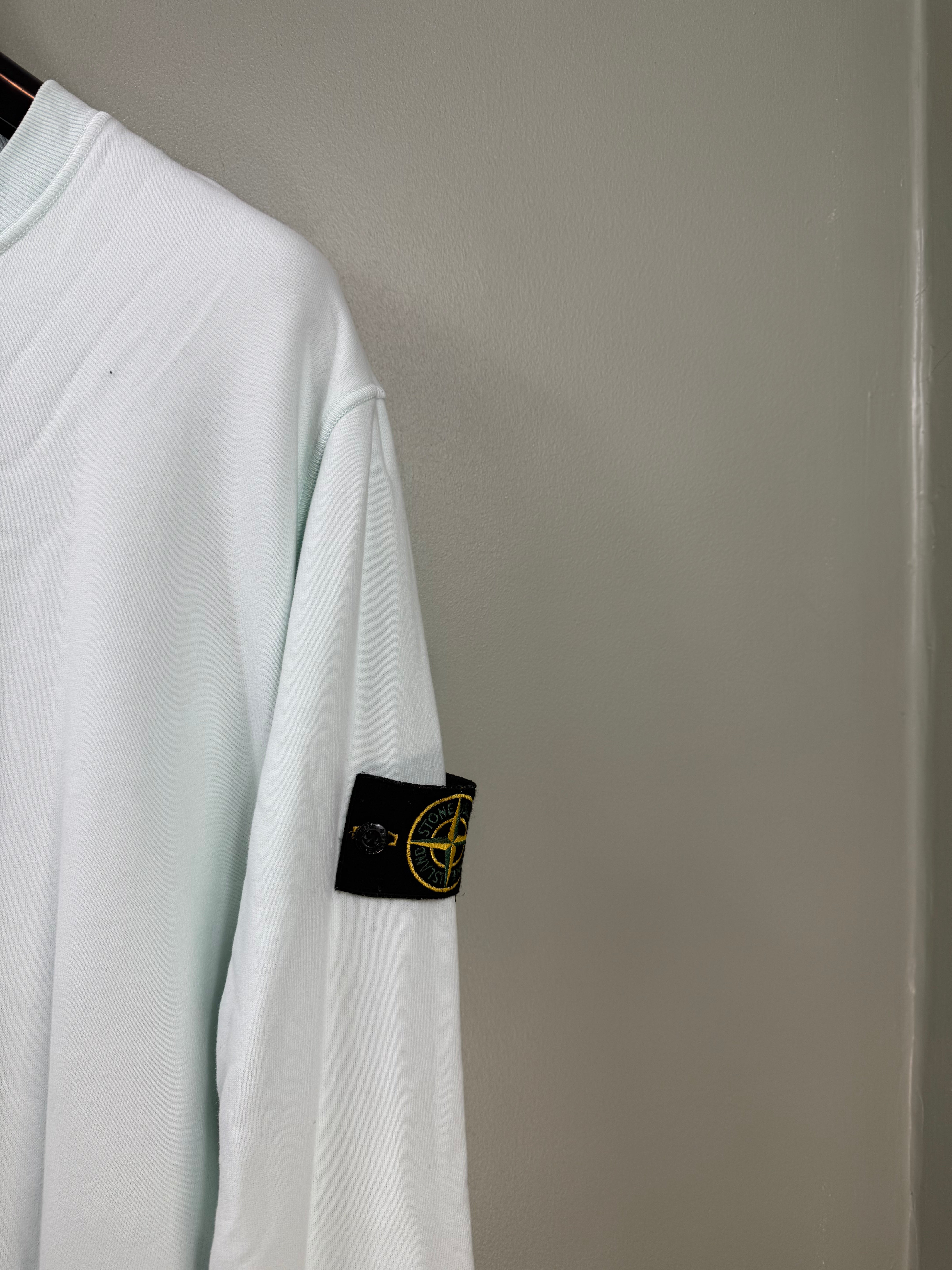 Stone Island Mint Green Jumper