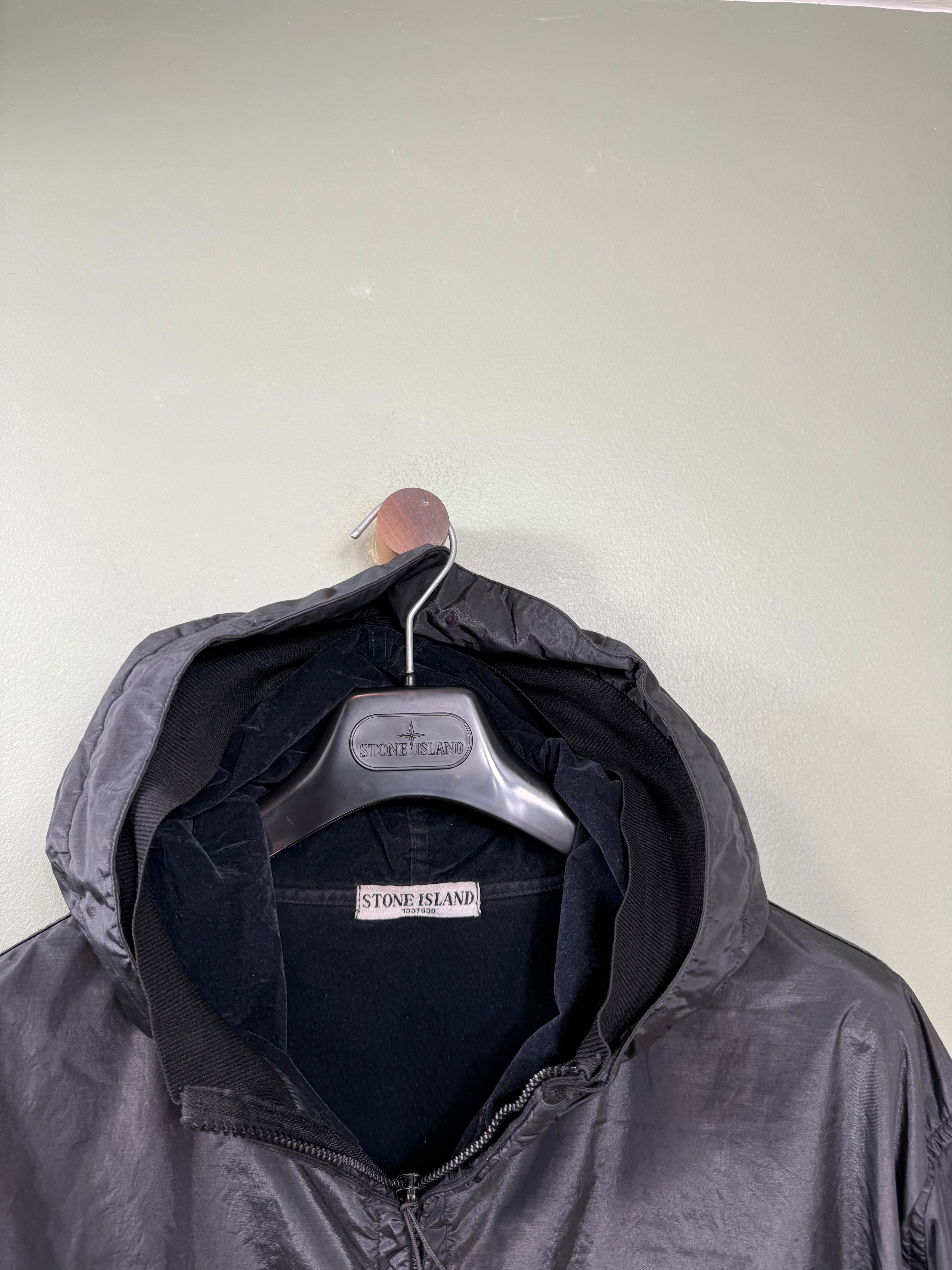 Stone Island Black Nylon Shimmer Jacket