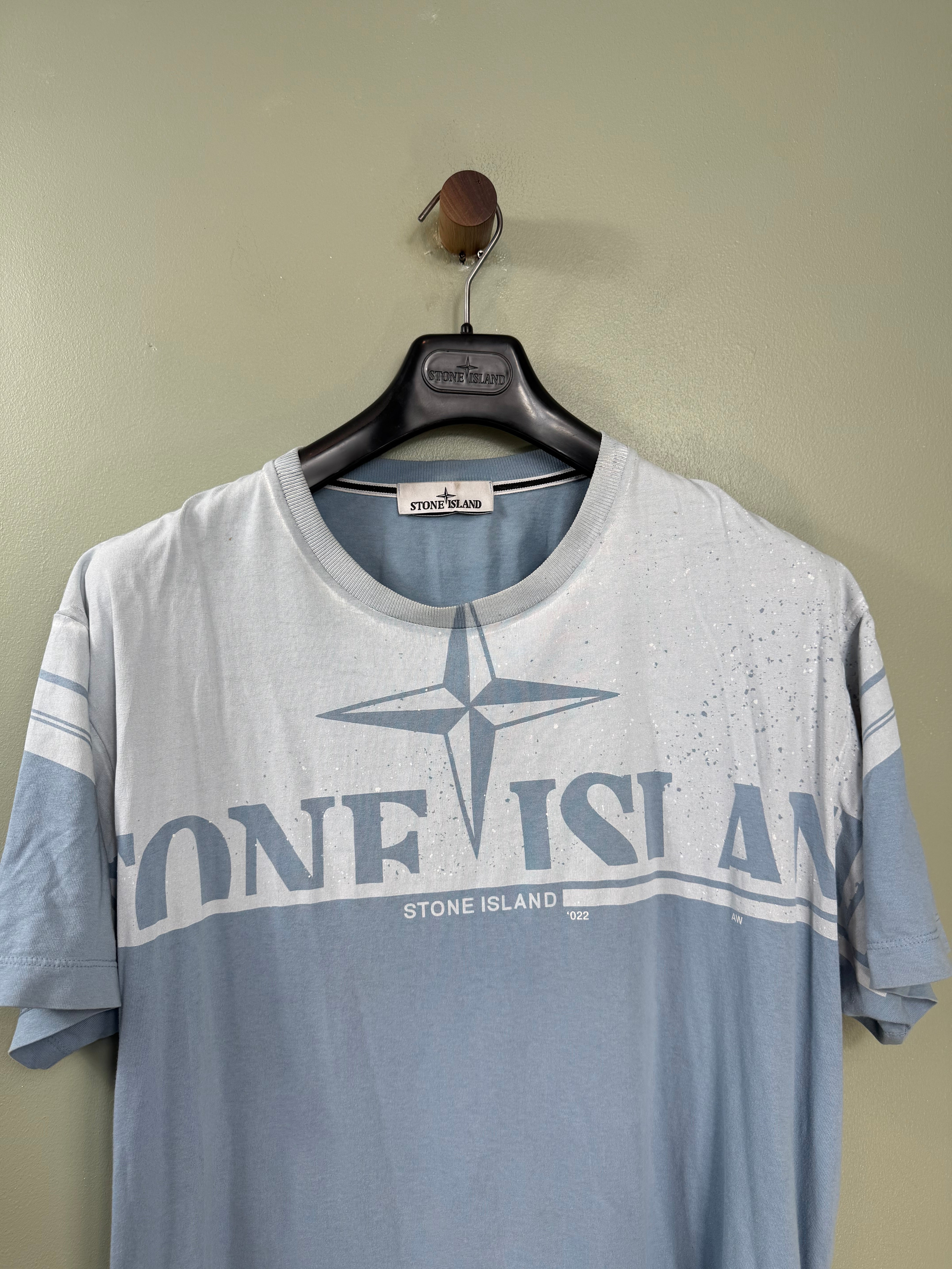 Stone Island Blue T-Shirt