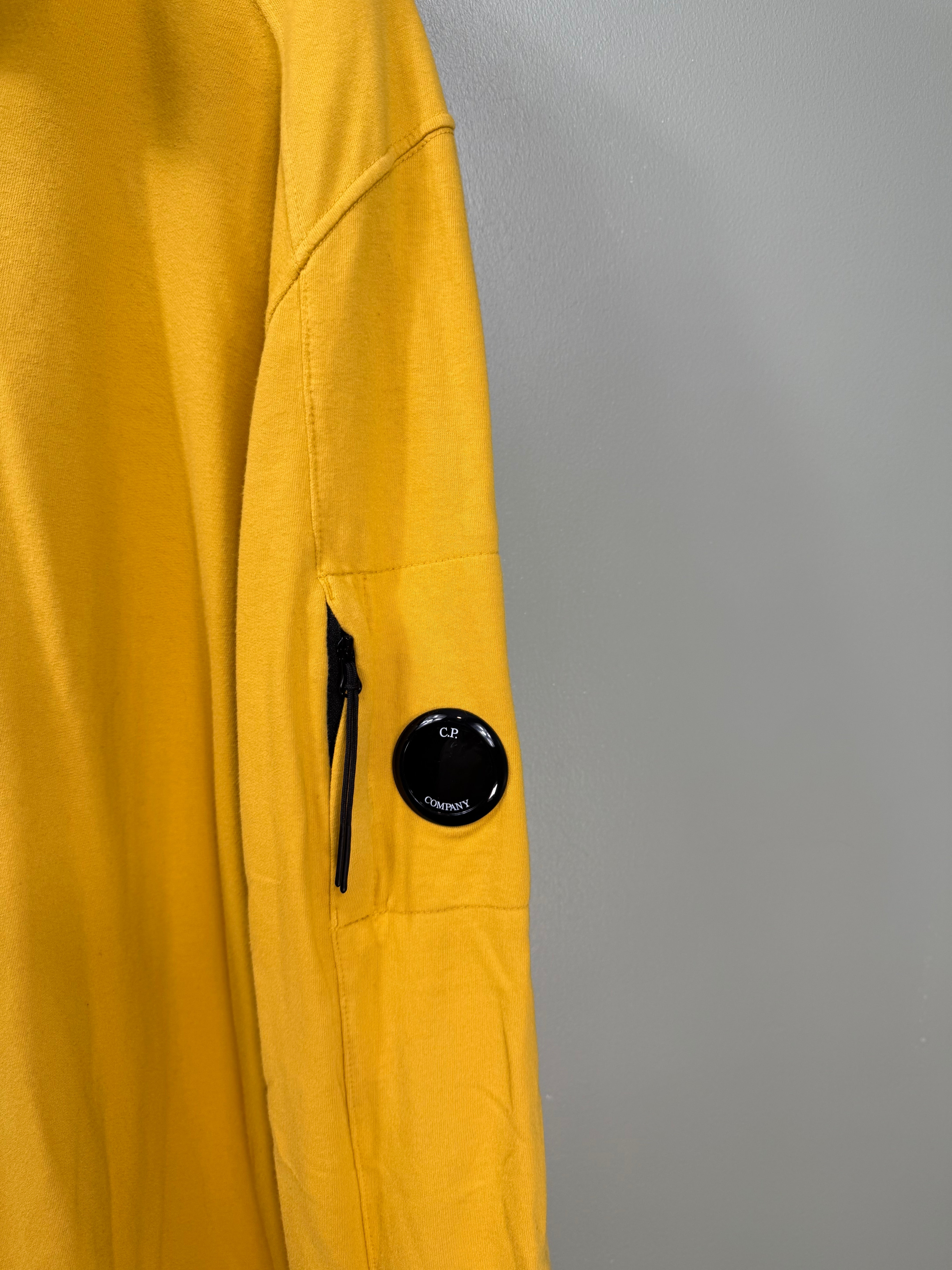 C.P. Company Yellow 1/4 Zip Jumper