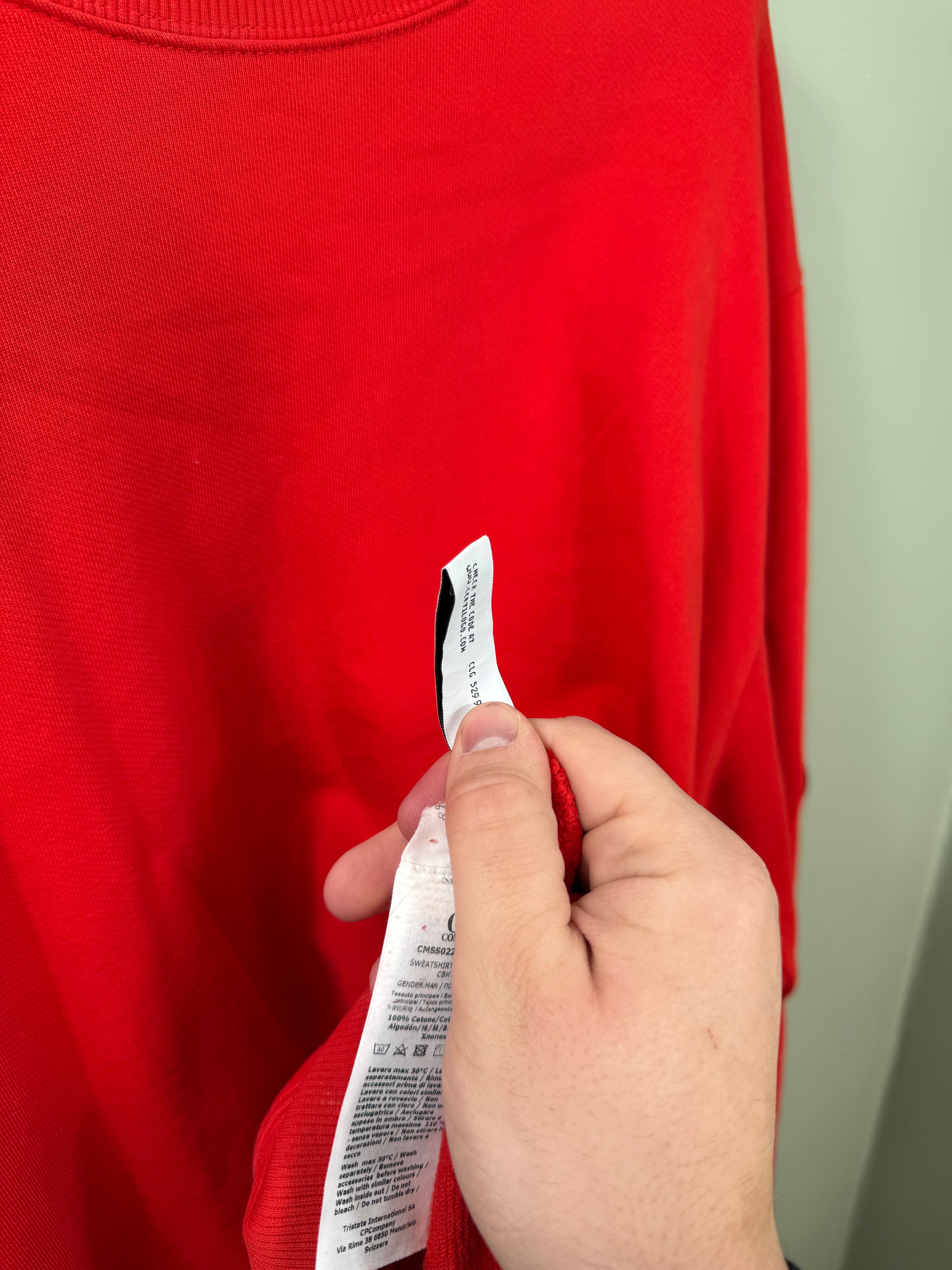 C.P. Company Red Jumper