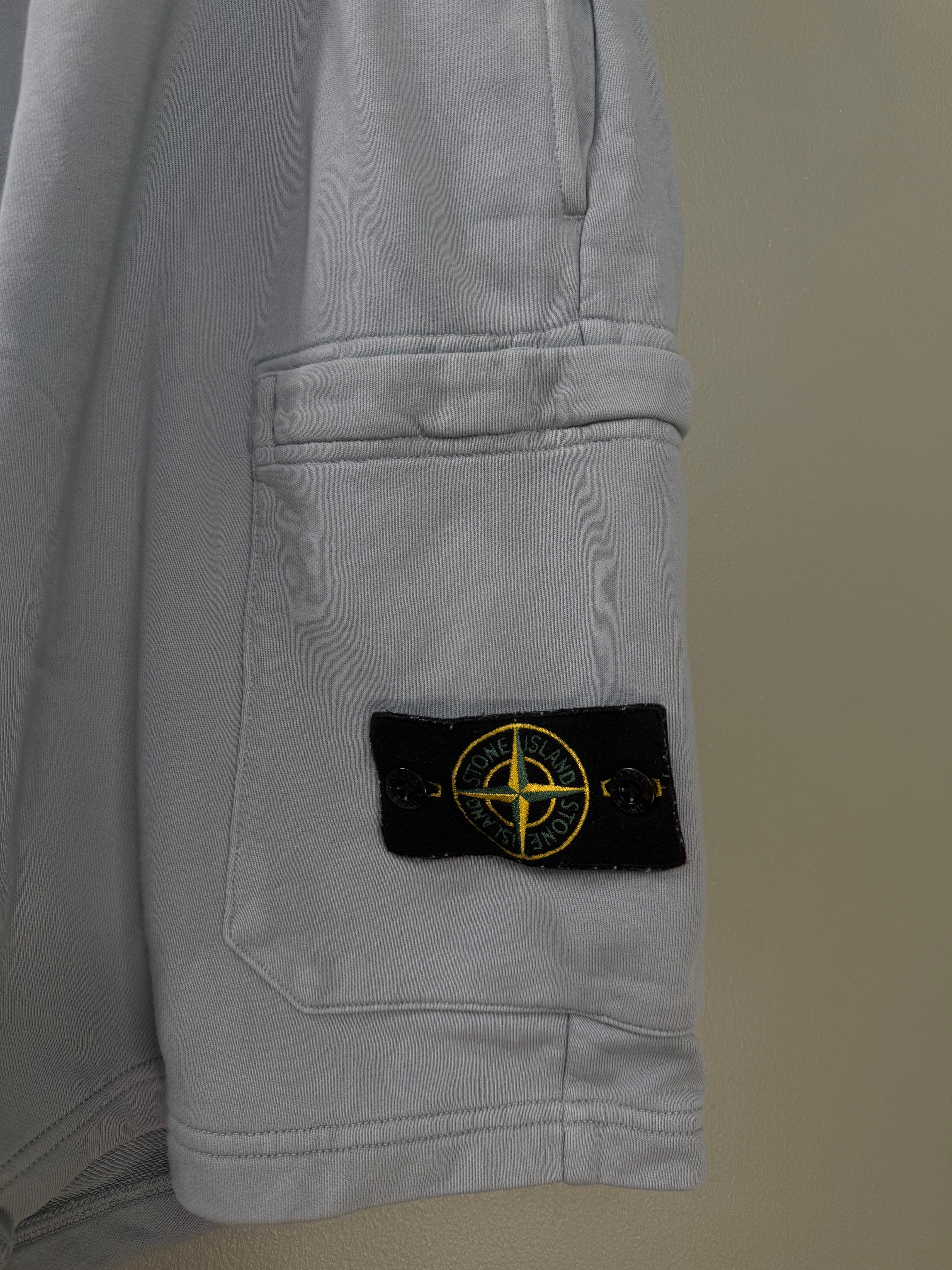 Stone Island Light Blue Shorts