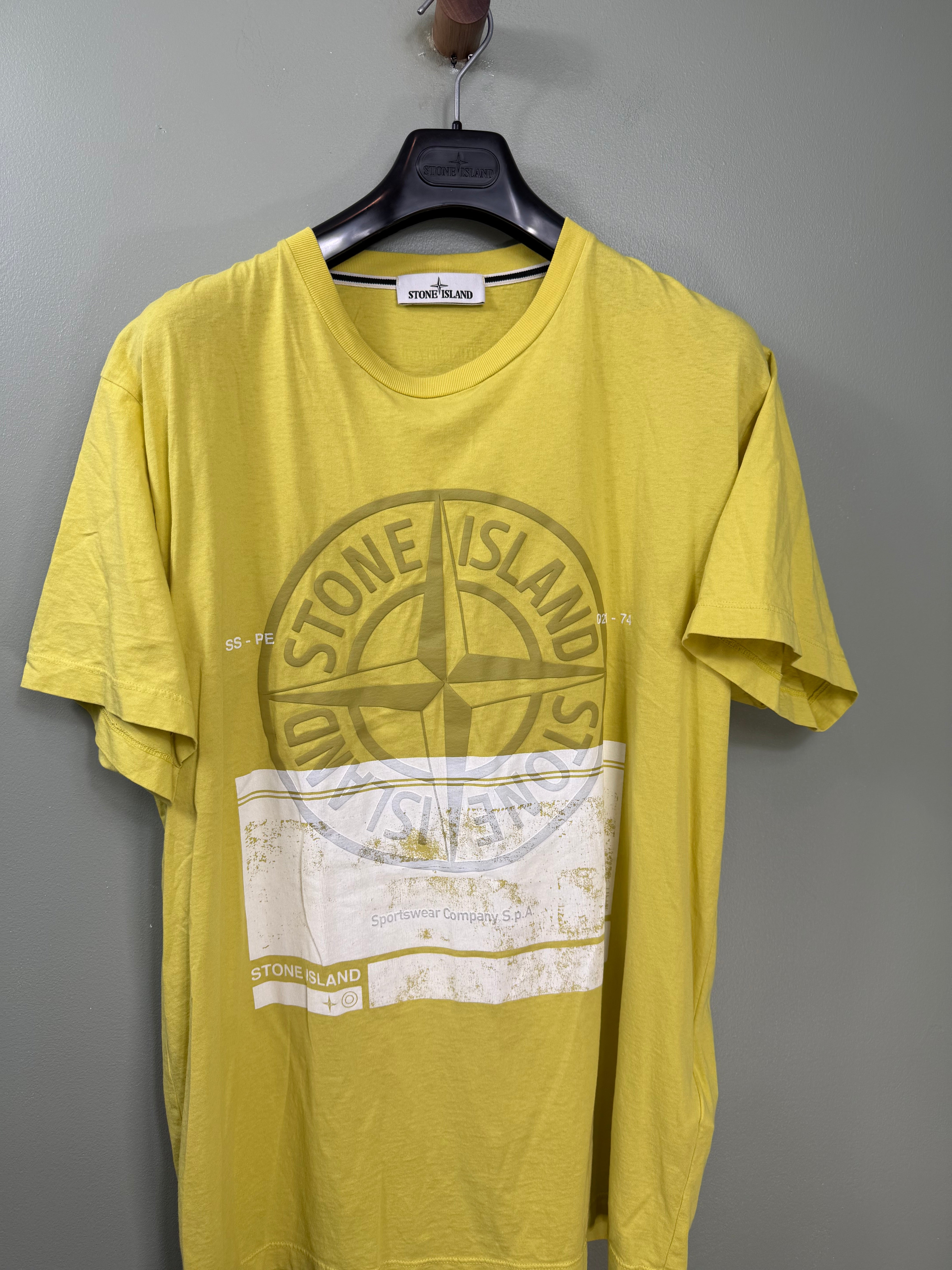 Stone Island Yellow T-Shirt